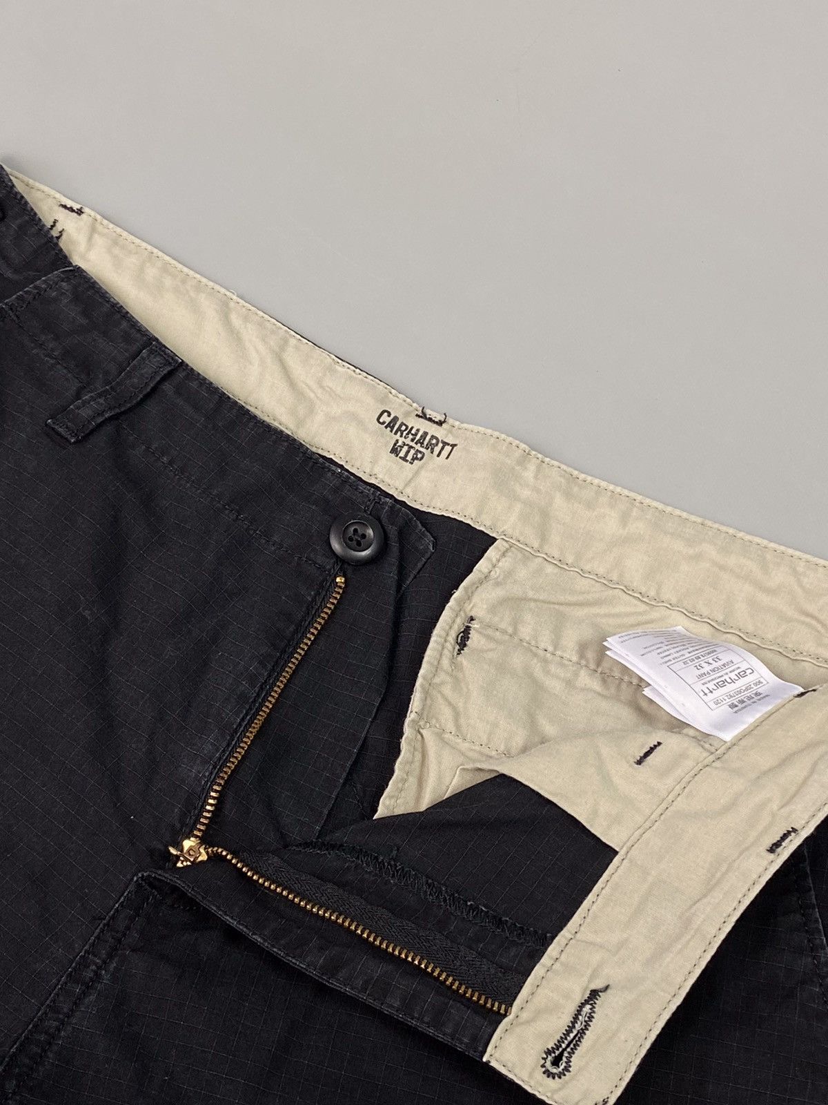 Carhartt × Carhartt Wip CARHARTT CARGO PANTS BLACK WASHED Size US 33 - 5 Thumbnail