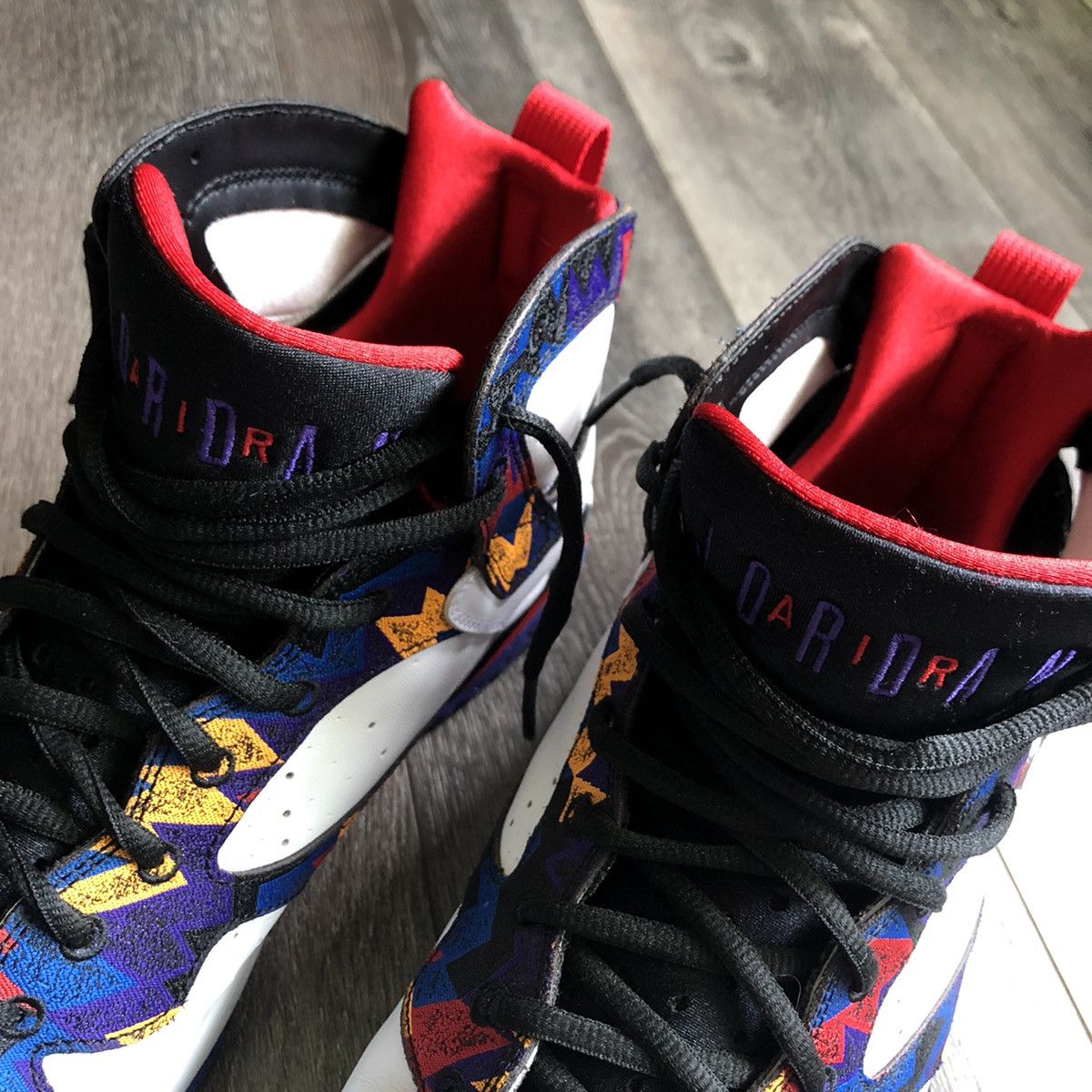 Jordan Brand Air Jordan Retro 7 Sweater Nothing But Net Shoes 12.5 2015 Size US 12.5 / EU 45-46 - 11 Thumbnail