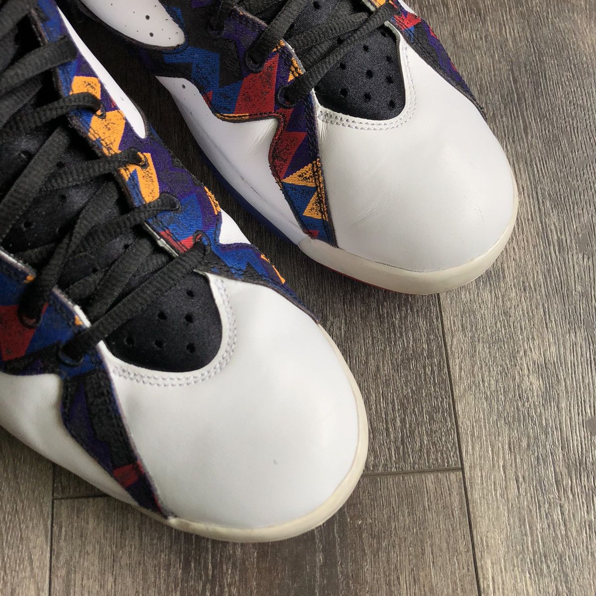 Jordan Brand Air Jordan Retro 7 Sweater Nothing But Net Shoes 12.5 2015 Size US 12.5 / EU 45-46 - 13 Thumbnail