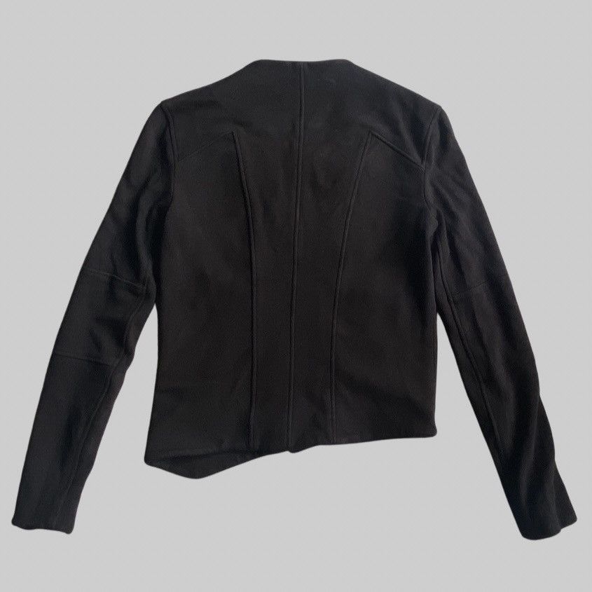 Helmut Lang Helmut Lang Jersey Asymmetric Jacket Size S / US 4 / IT 40 - 3 Thumbnail