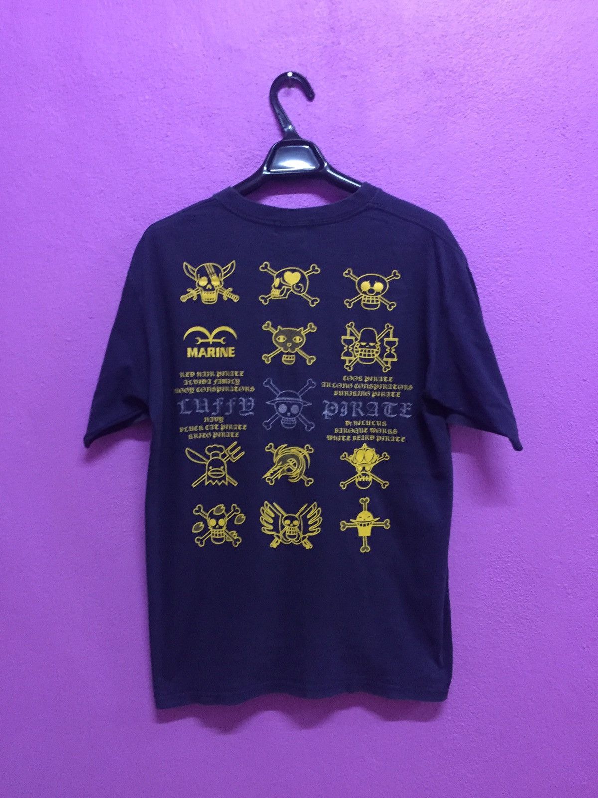 Anime One Piece Luffy Pirate Tee Size M Size US M / EU 48-50 / 2 - 1 Thumbnail