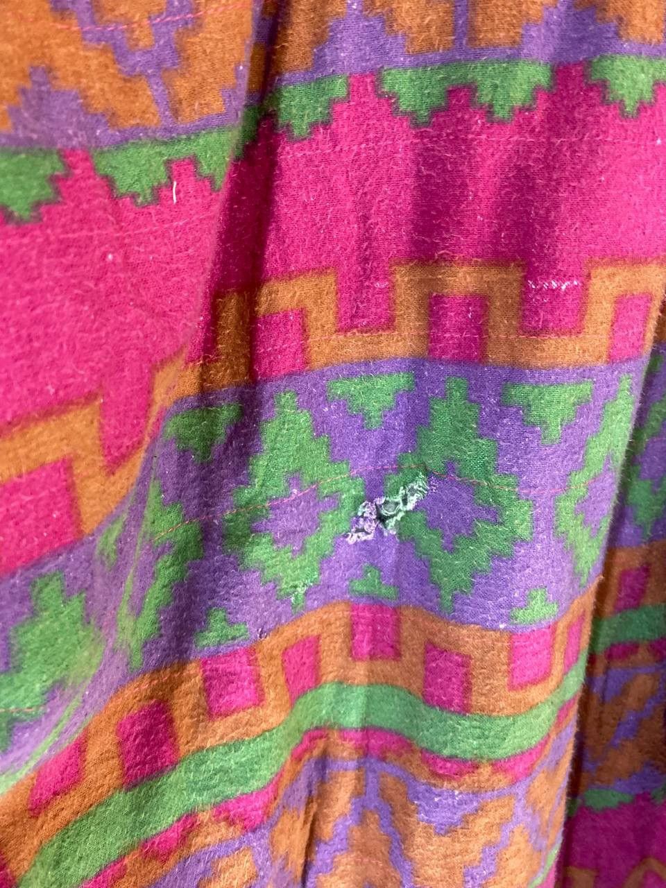 Vintage Vintage Denim Jacket with Navajo Design Lining Size US M / EU 48-50 / 2 - 10 Thumbnail