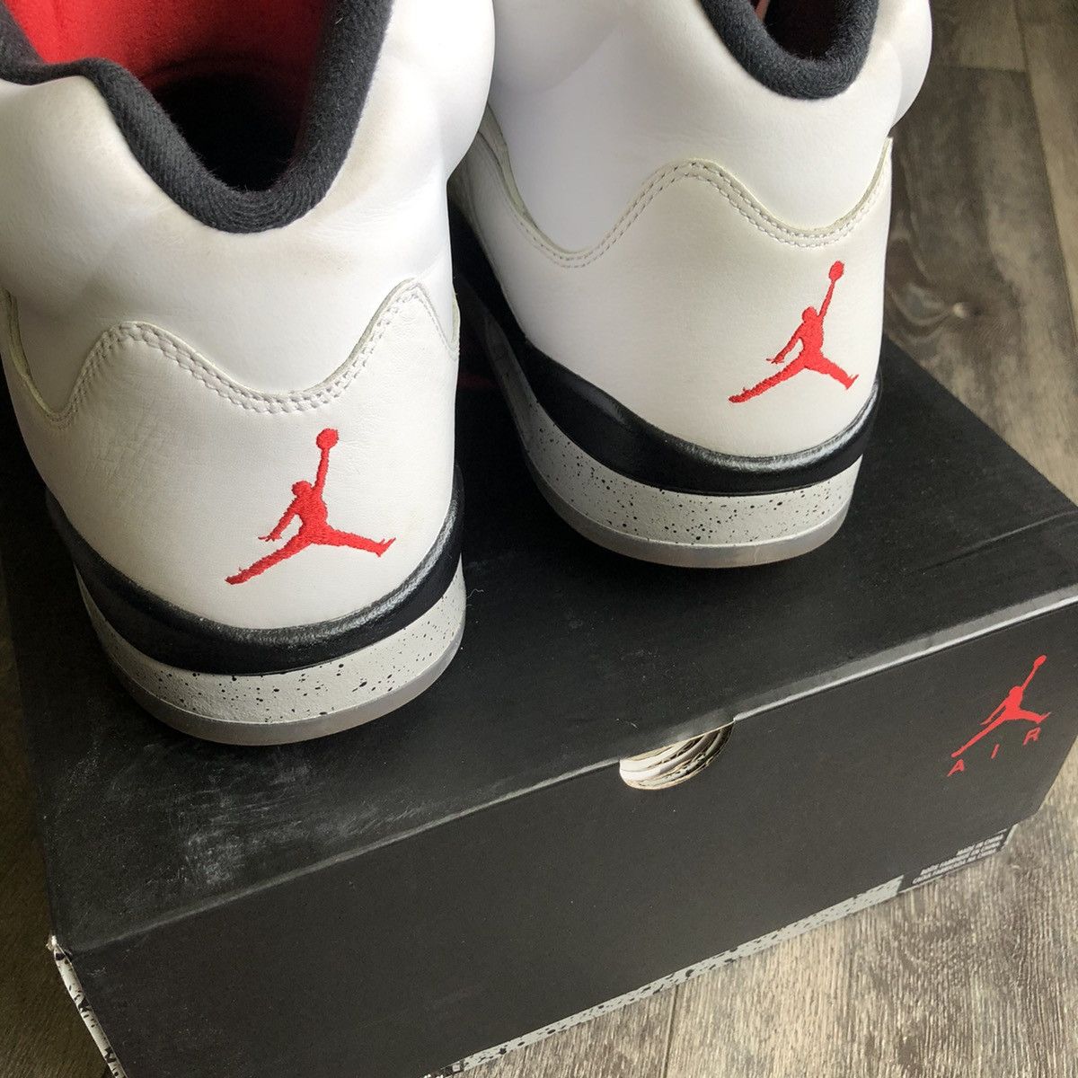 Jordan Brand Air Jordan 5 Retro White Cement Shoes size 13 2017 Size US 13 / EU 46 - 5 Thumbnail