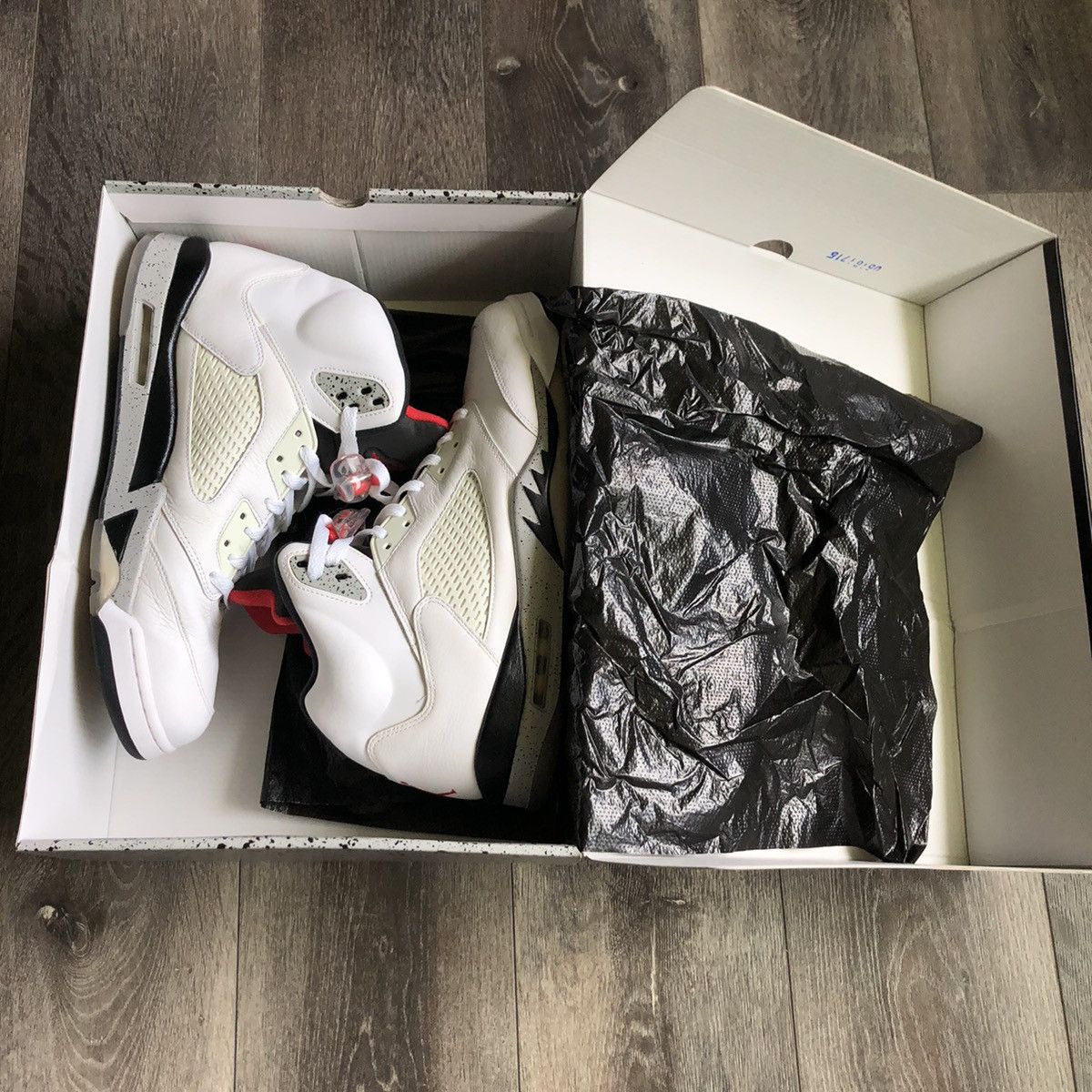 Jordan Brand Air Jordan 5 Retro White Cement Shoes size 13 2017 Size US 13 / EU 46 - 11 Thumbnail