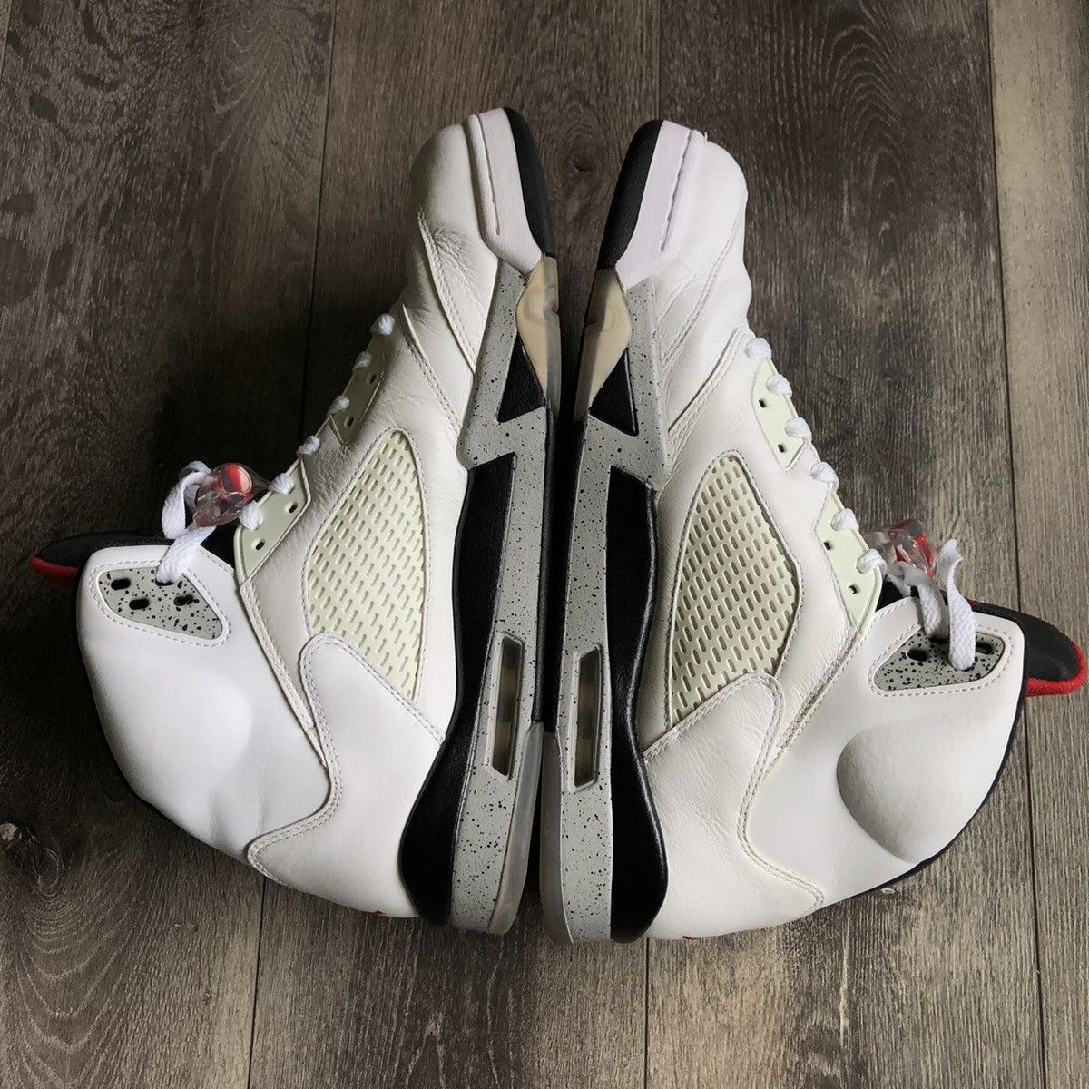 Jordan Brand Air Jordan 5 Retro White Cement Shoes size 13 2017 Size US 13 / EU 46 - 7 Thumbnail