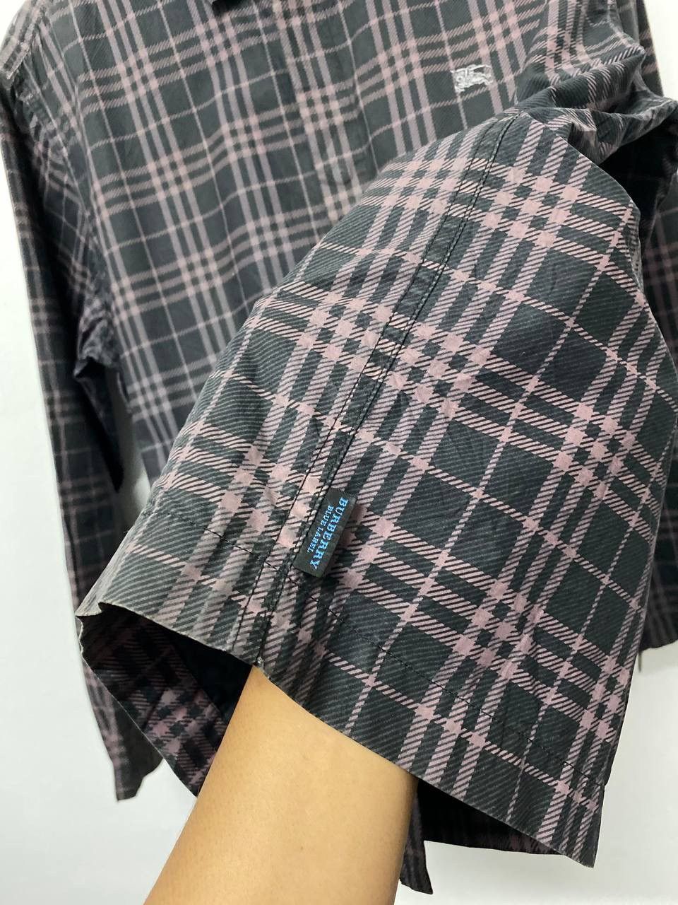 Burberry × Vintage Burberry Blue Label Nova Checked Jacket Snap Button Size US M / EU 48-50 / 2 - 8 Thumbnail