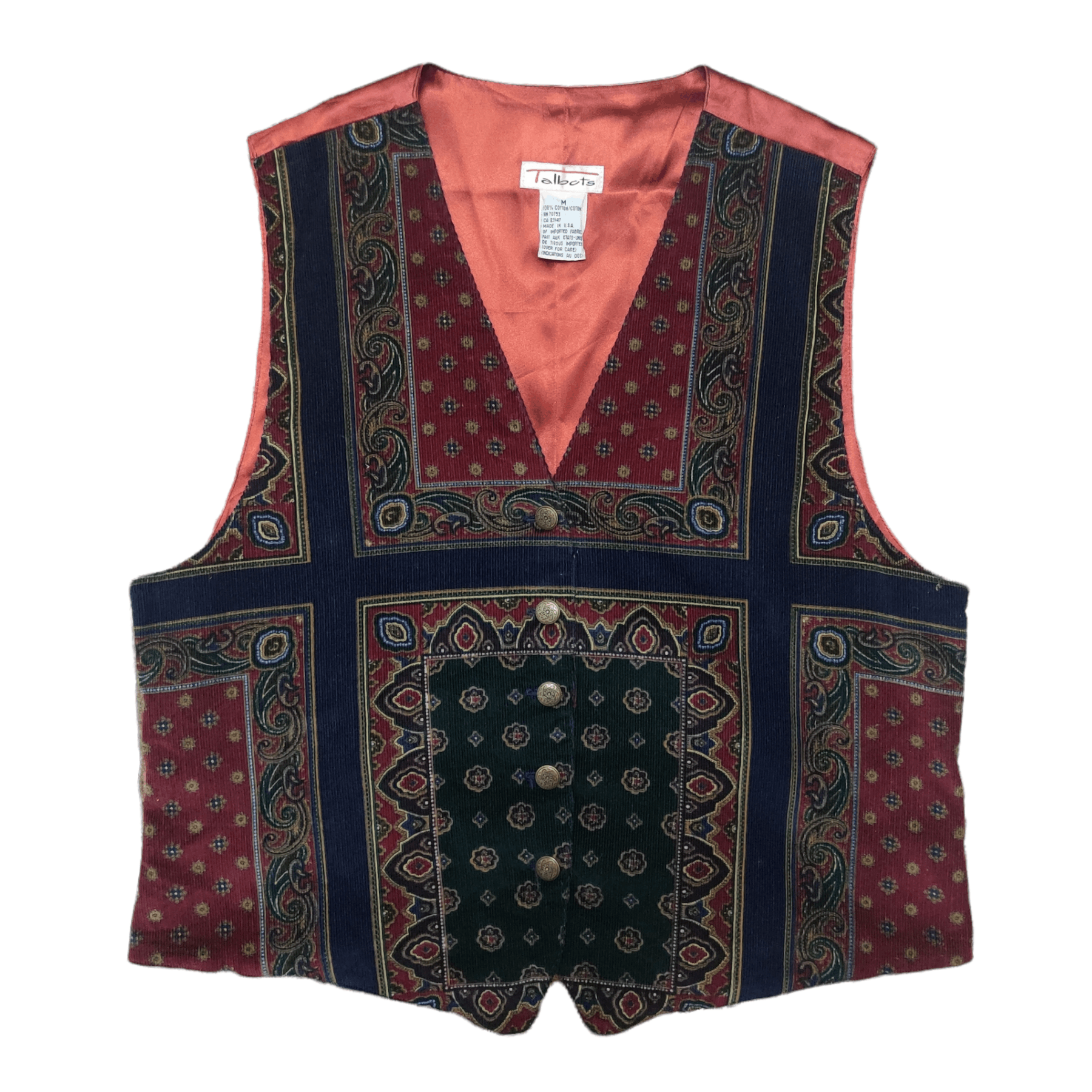 Vintage Vintage Talbots Vest Size US M / EU 48-50 / 2 - 1 Thumbnail