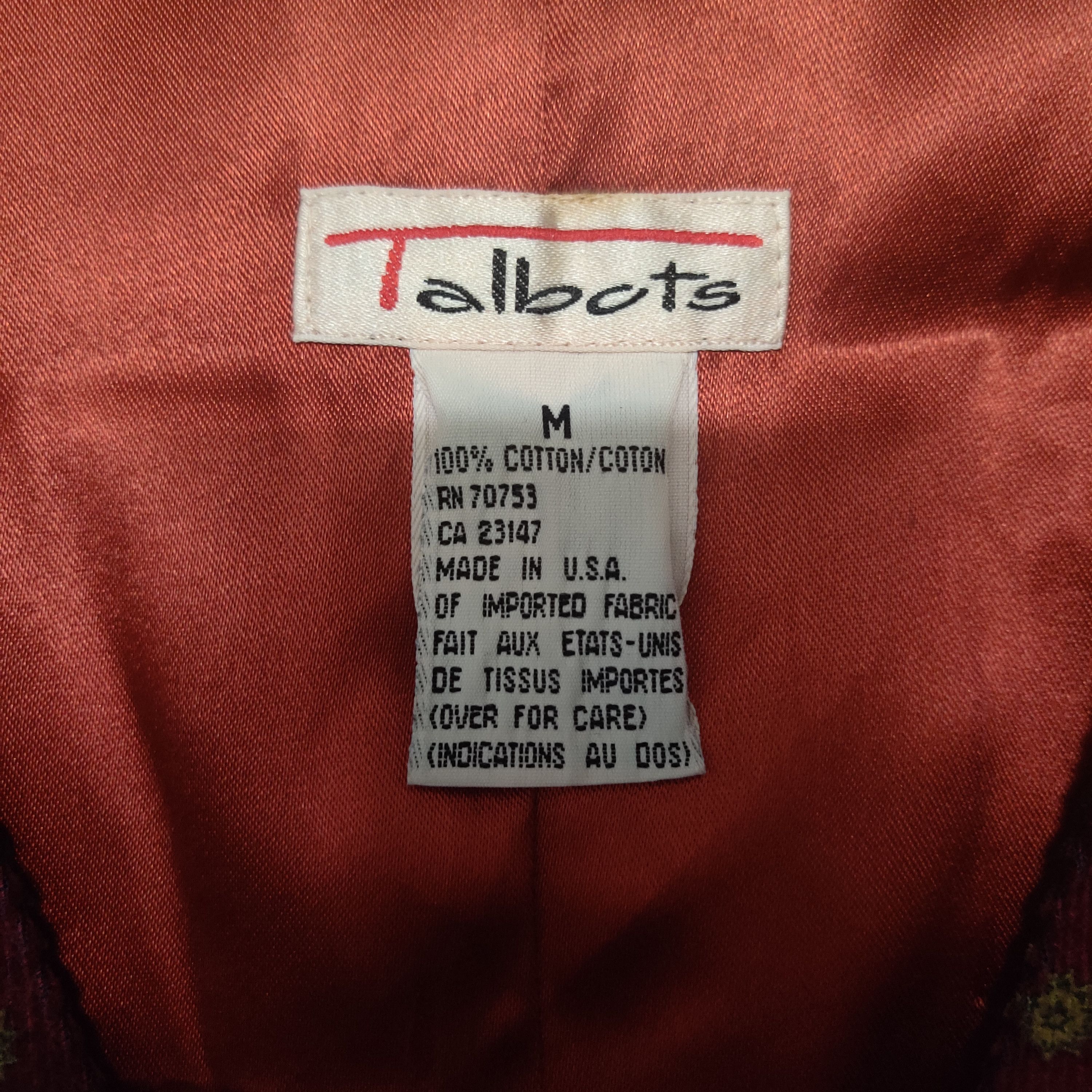 Vintage Vintage Talbots Vest Size US M / EU 48-50 / 2 - 5 Thumbnail