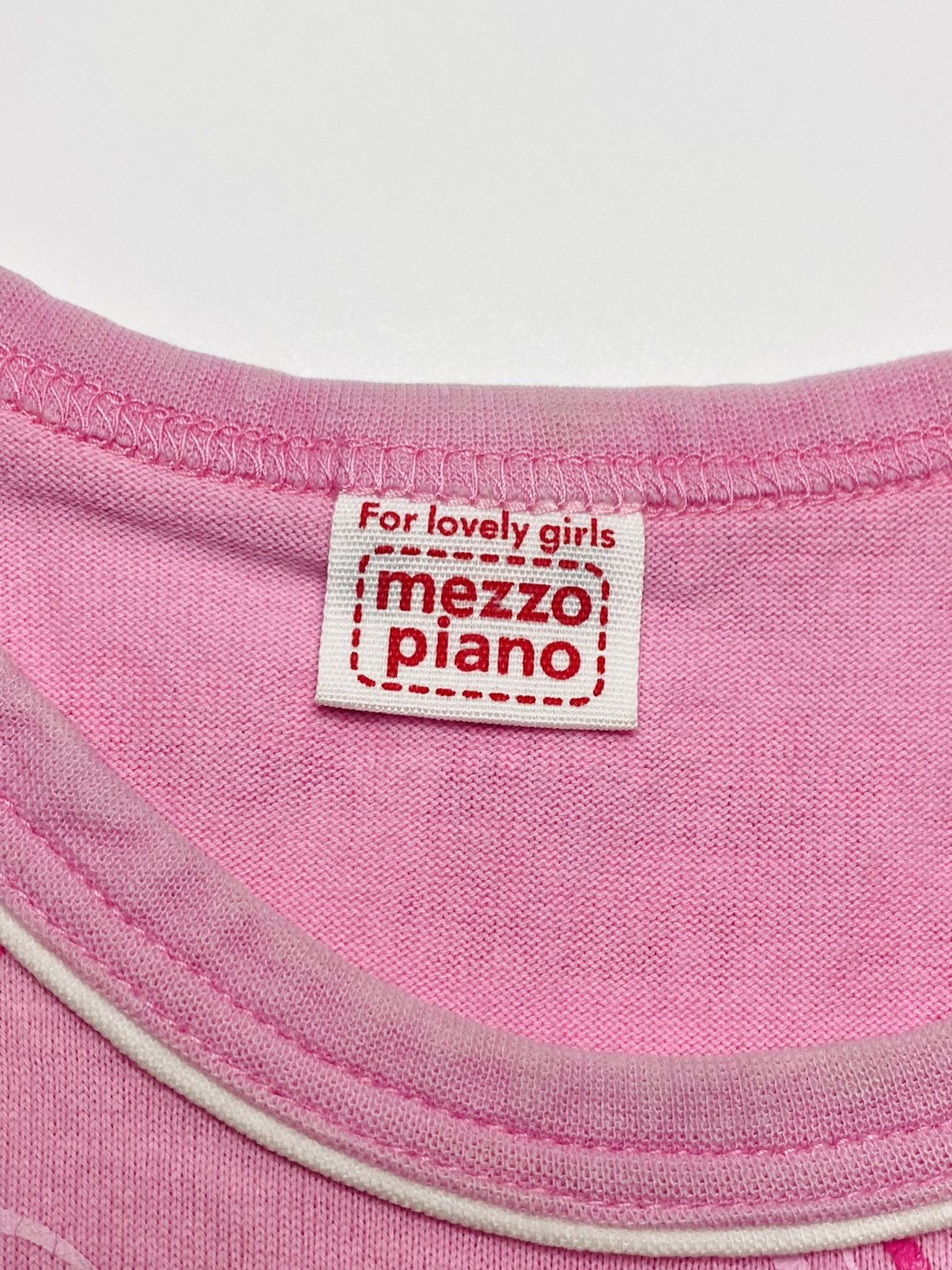 Angel Blue 2000s Mezzo Piano - For Lovely Girls Baby Tee Size S / US 4 / IT 40 - 7 Thumbnail
