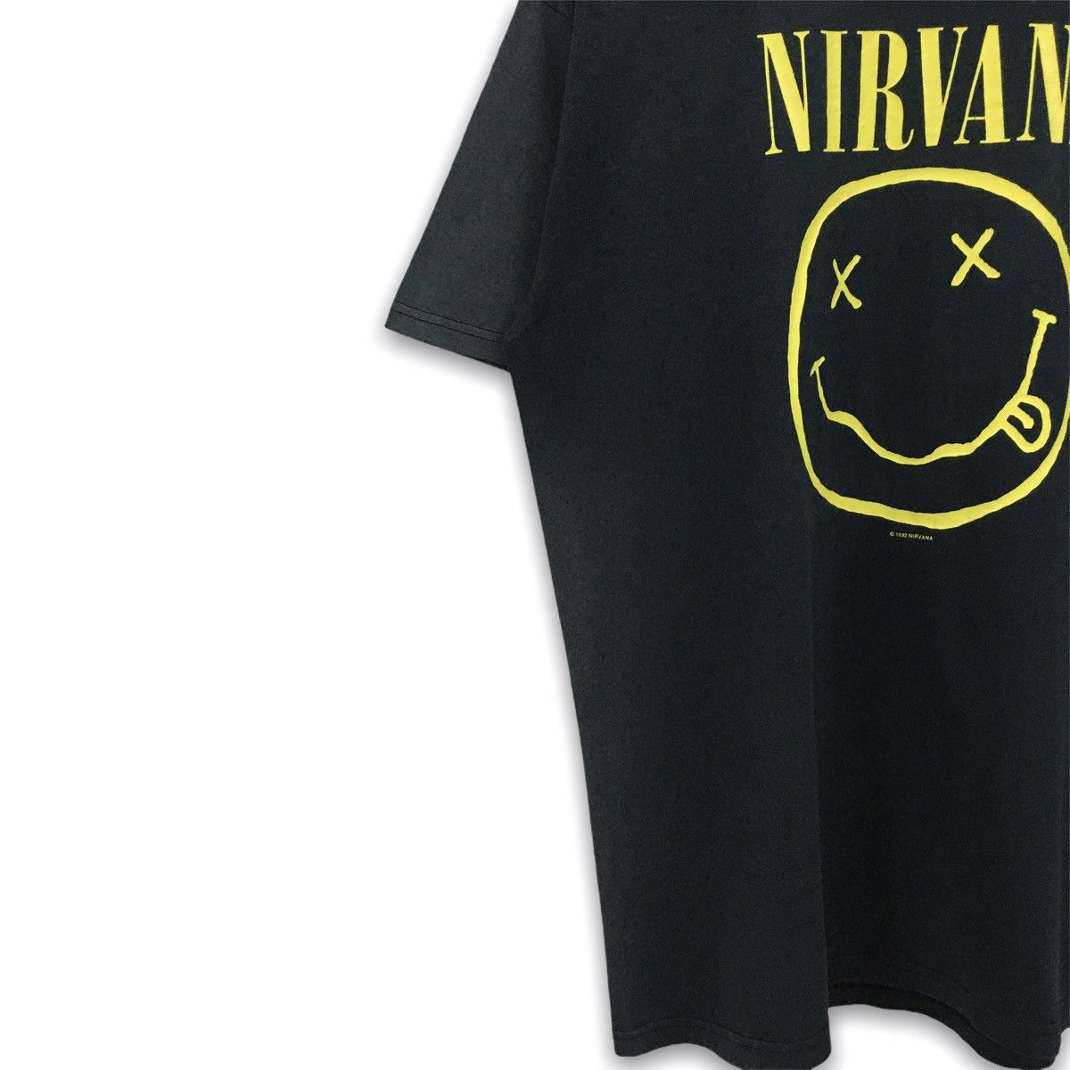Nirvana Rare Vintage 1992 Nirvana Smile Tee Size US L / EU 52-54 / 3 - 8 Thumbnail