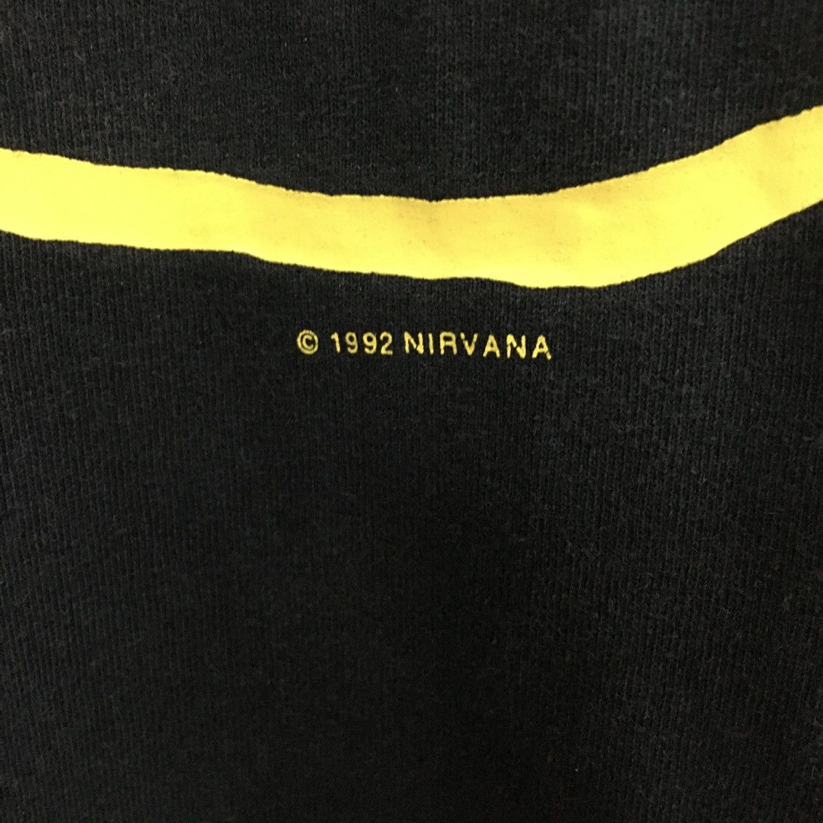 Nirvana Rare Vintage 1992 Nirvana Smile Tee Size US L / EU 52-54 / 3 - 6 Thumbnail