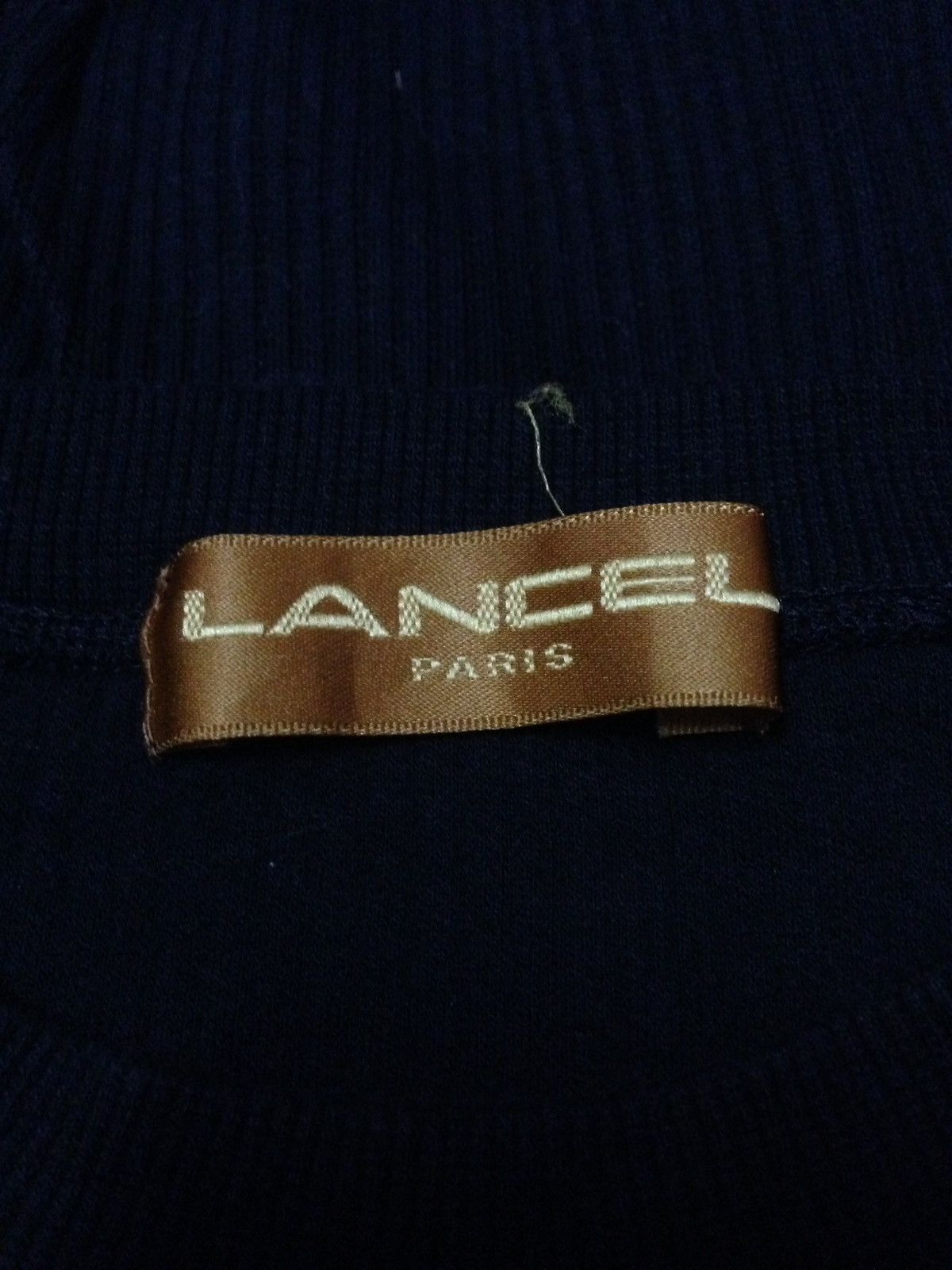 Lancel Vintage 90s Lancel Jeans Paris Sweatshirts Size US L / EU 52-54 / 3 - 3 Thumbnail