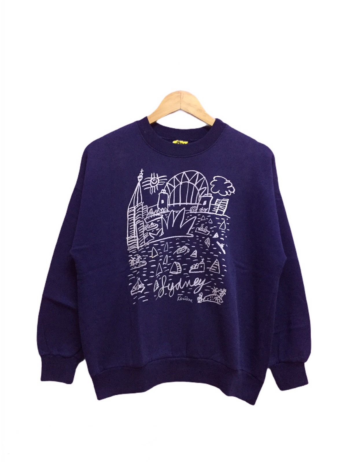 Vintage Vintage 90s Ken Done Sweatshirts Size S Size US S / EU 44-46 / 1 - 1 Thumbnail