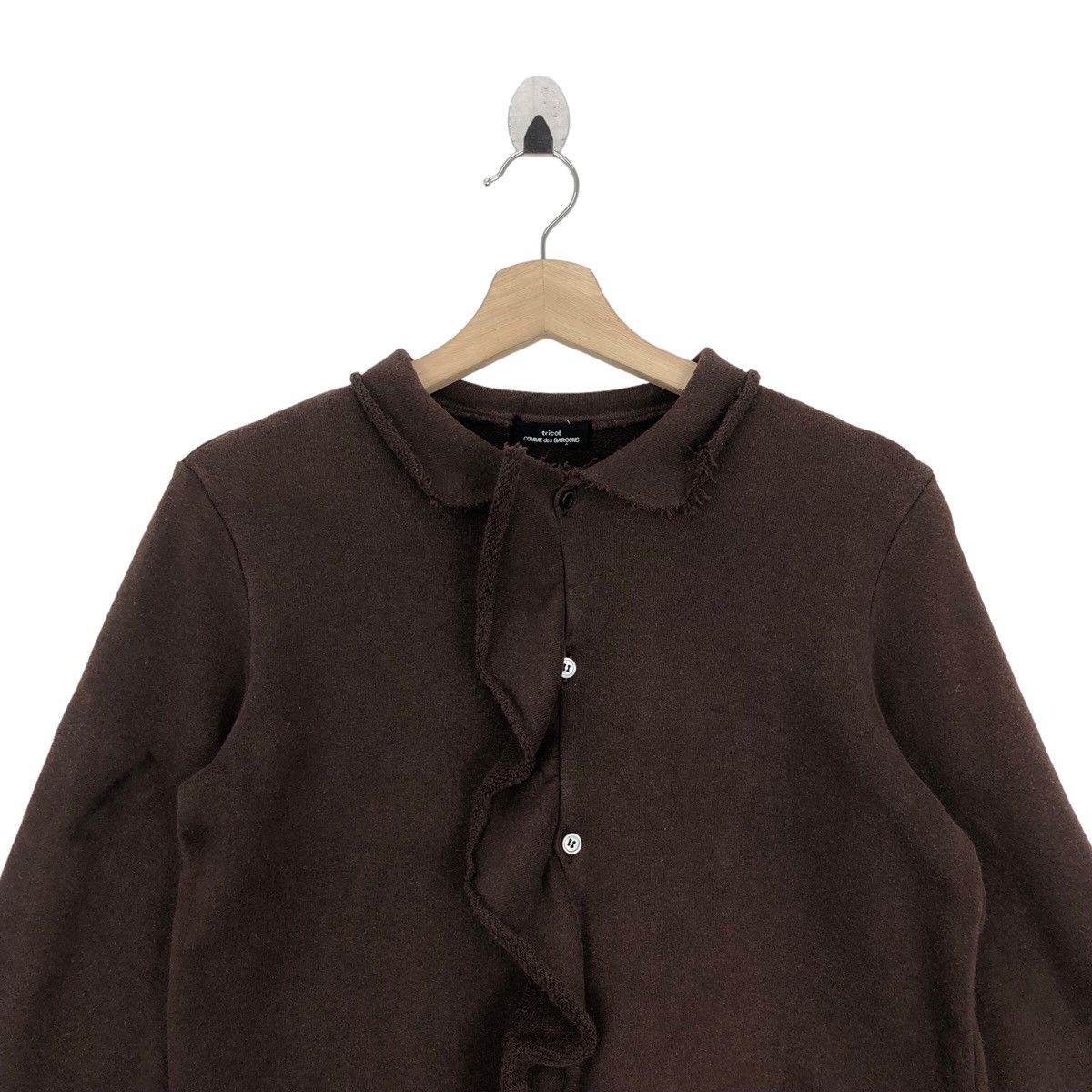 Comme des Garcons Vtg AD2002 COMME DES GARÇONS TRICOT Rare Design Cardigan Size S / US 4 / IT 40 - 7 Thumbnail