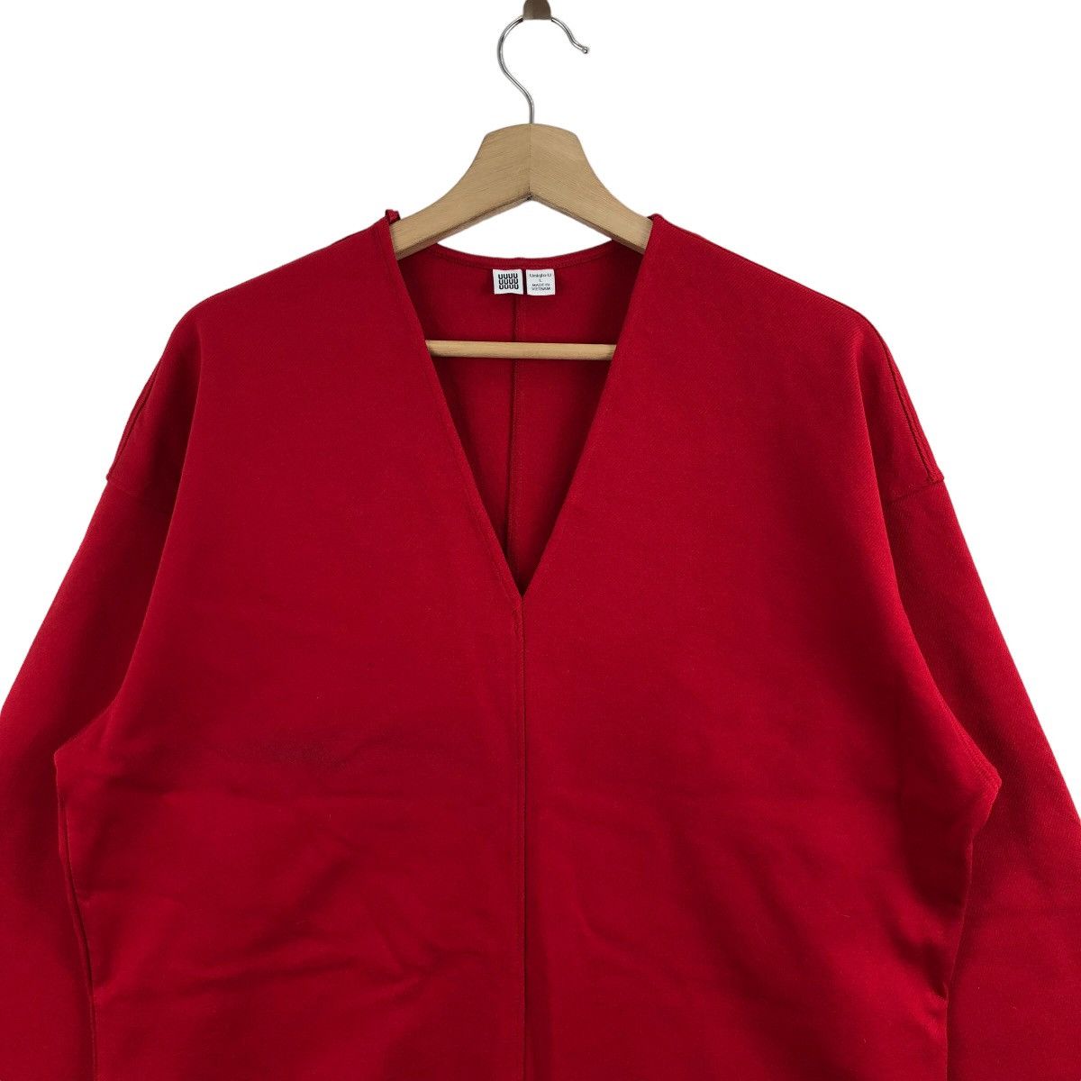 Christophe Lemaire Uniqlo x Christopher Lemaire Long Sleeve Red Color Size L / US 10 / IT 46 - 2 Thumbnail