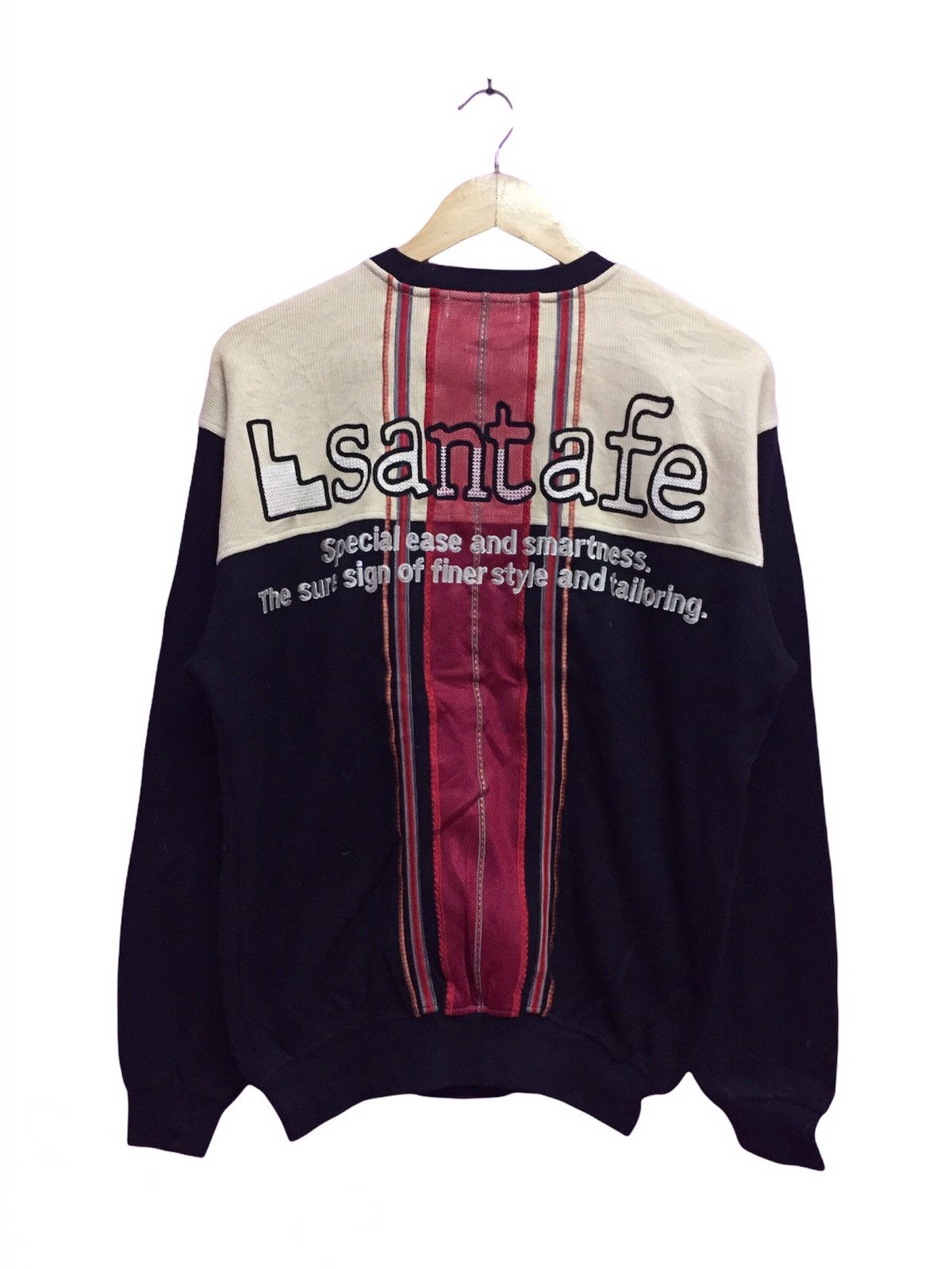 Japanese Brand Vintage 90s Santa Fe Sweatshirts Size LL Size US L / EU 52-54 / 3 - 1 Thumbnail