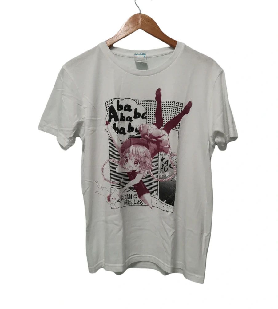 Anime Vintage Japan Anime Manga Tee Hentai Inuyasha Sailormoon Size US L / EU 52-54 / 3 - 2 Thumbnail
