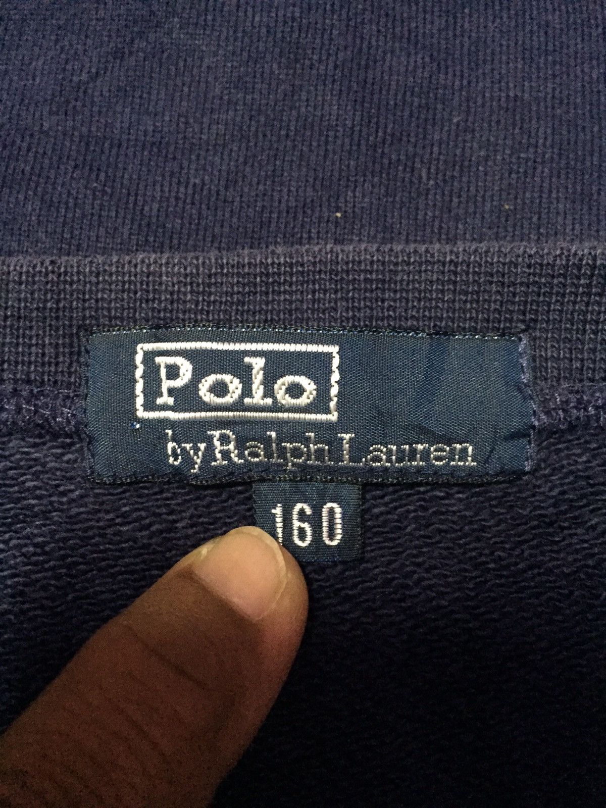 Polo Ralph Lauren Vintage 90’s Polo Ralph Lauren Sweatshirts Size 160 Size US M / EU 48-50 / 2 - 3 Thumbnail