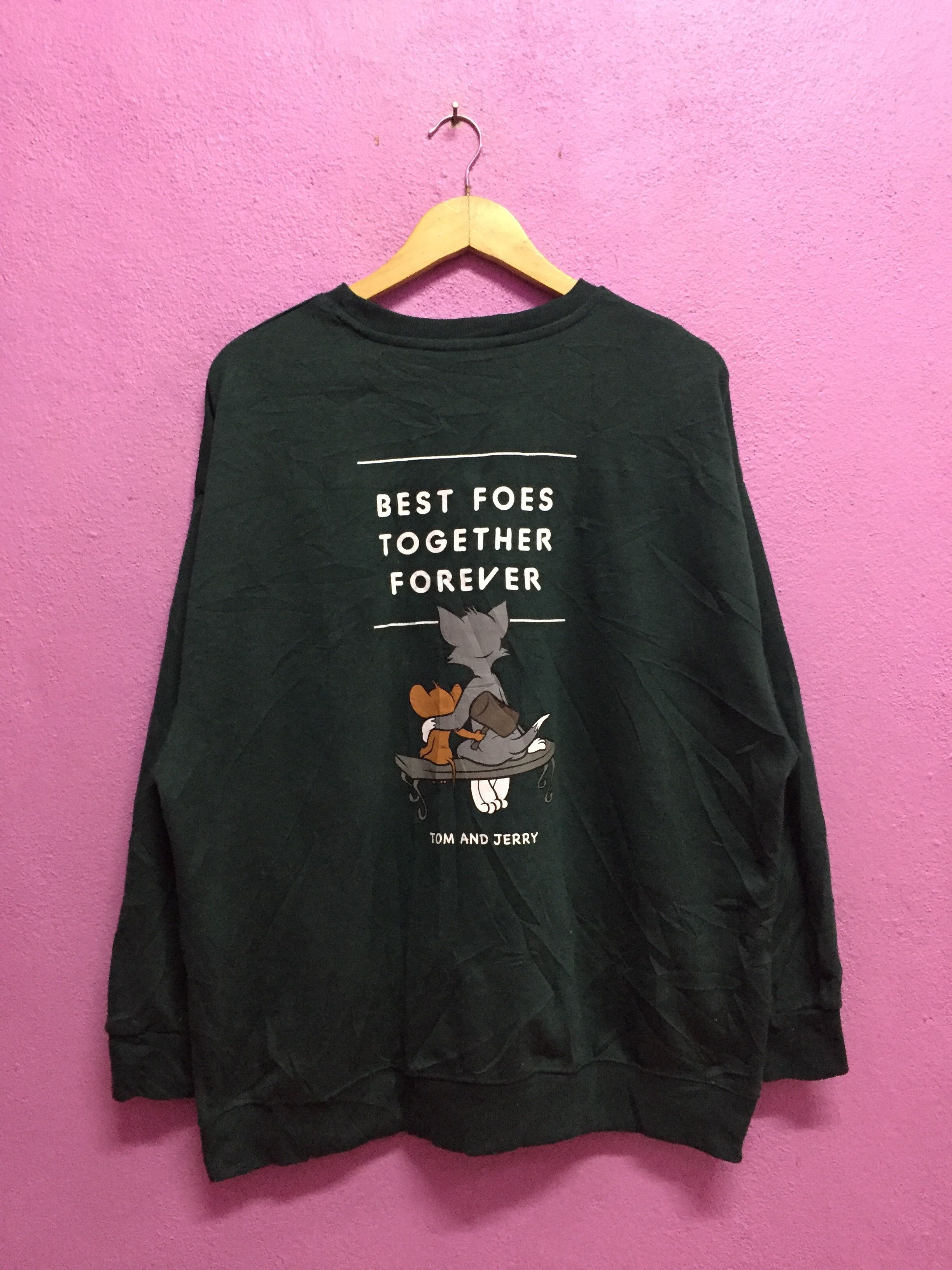 Cartoon Network Tom And Jerry Sweatshirts Size 3L Size US L / EU 52-54 / 3 - 1 Thumbnail