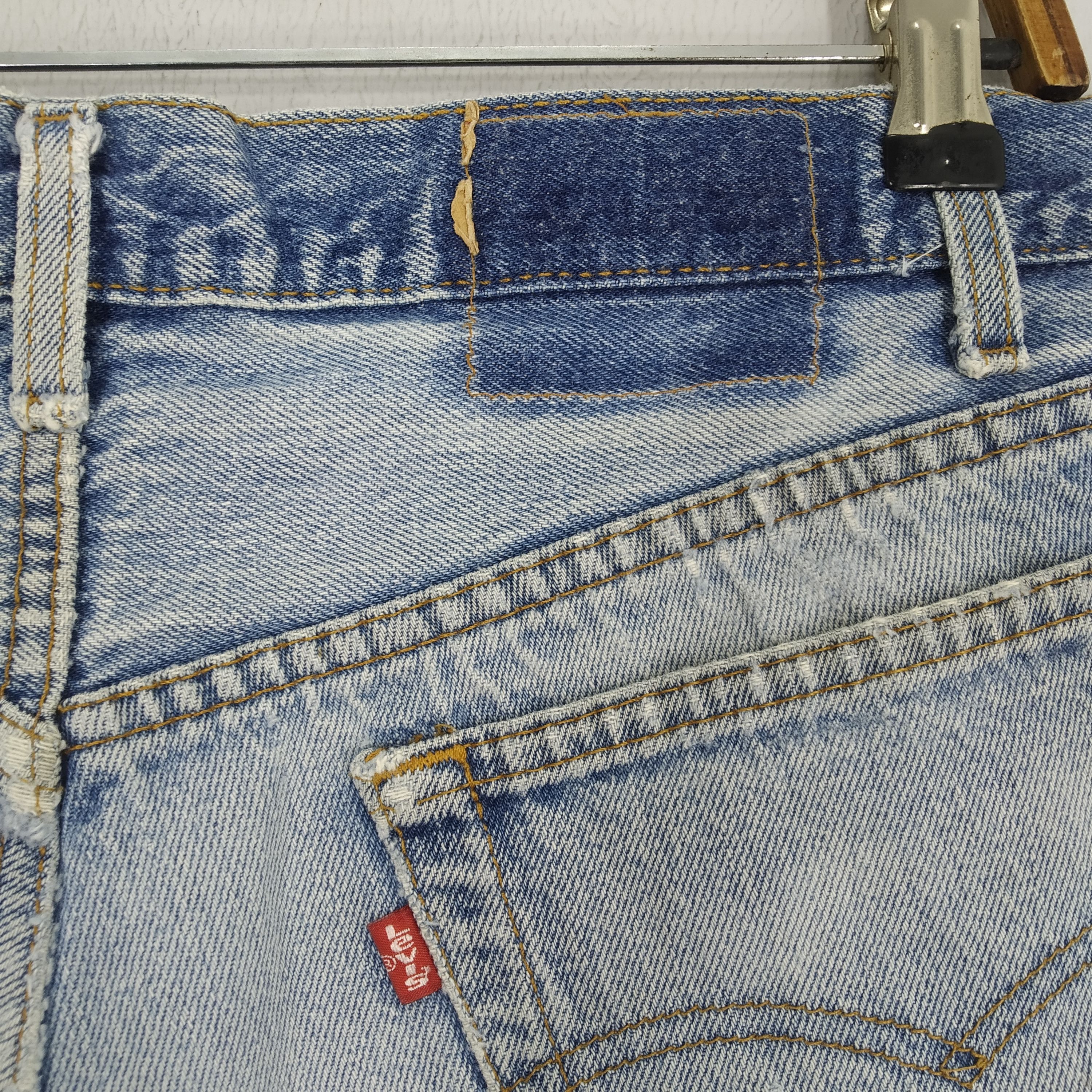 Levi's Size 33 Vintage Levi's 501 Cut Off Denim Stonewash Blue Jean Size US 33 - 7 Thumbnail