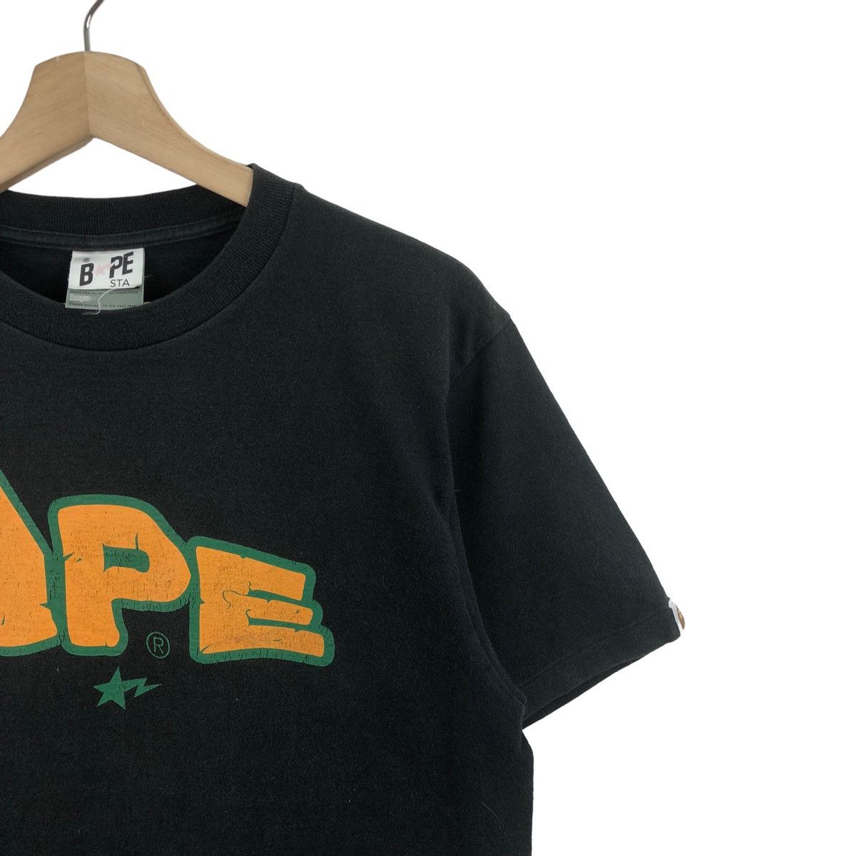Bape × Vintage BAPE STA TEE Size US S / EU 44-46 / 1 - 4 Thumbnail