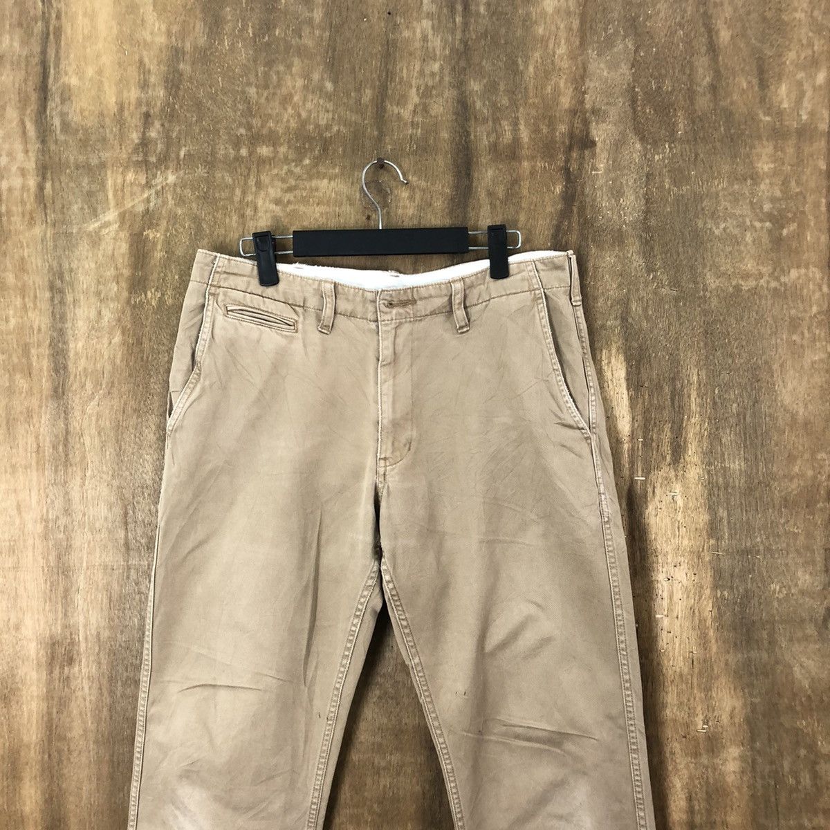 Uniqlo Uniqlo Brown patchwork Casual pants #6309 Size US 31 - 2 Thumbnail