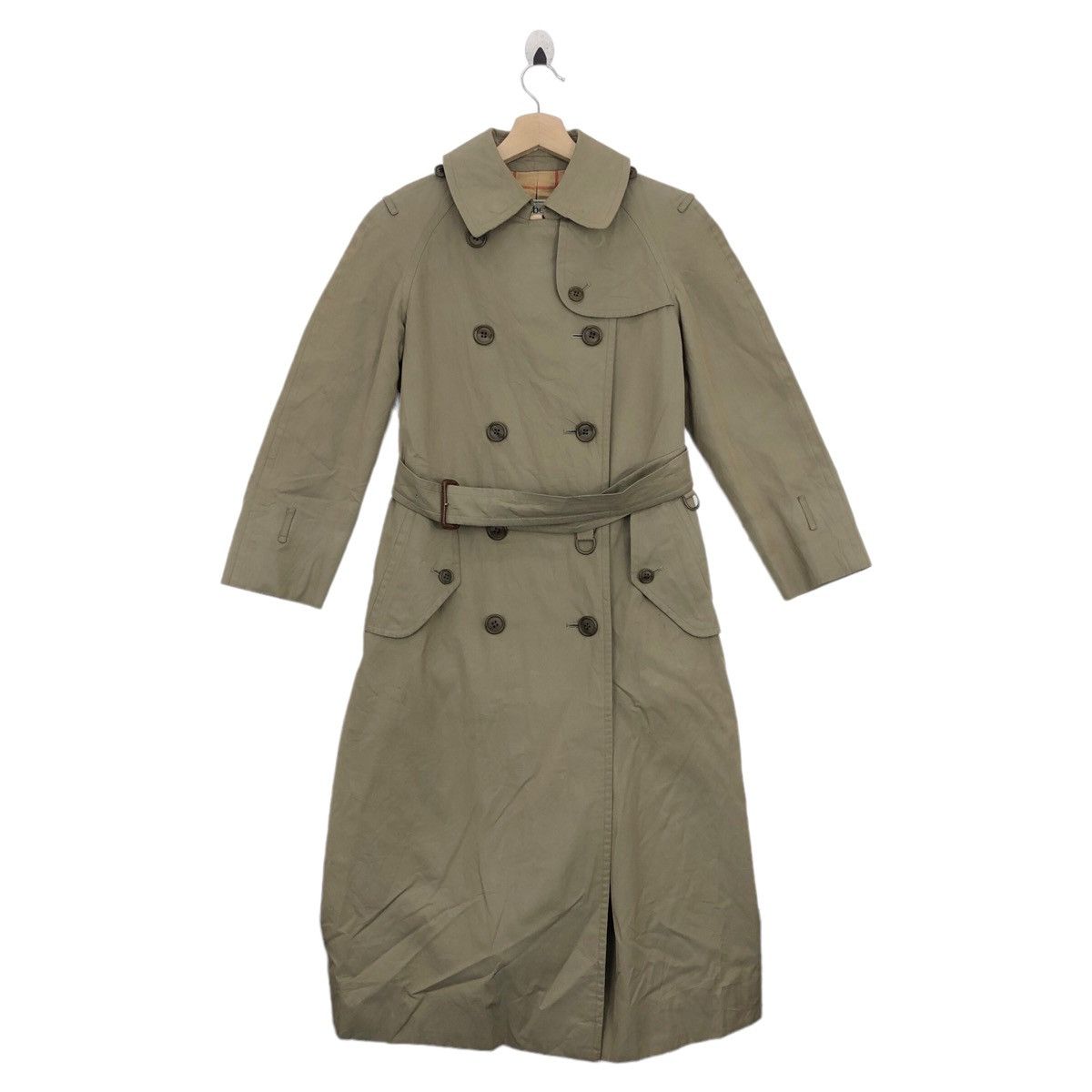 Burberry Vtg 90’ BURBERRYS Trench Coat Parka Jacket Size S / US 4 / IT 40 - 2 Thumbnail