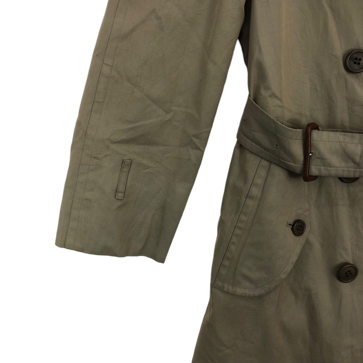 Burberry Vtg 90’ BURBERRYS Trench Coat Parka Jacket Size S / US 4 / IT 40 - 9 Thumbnail