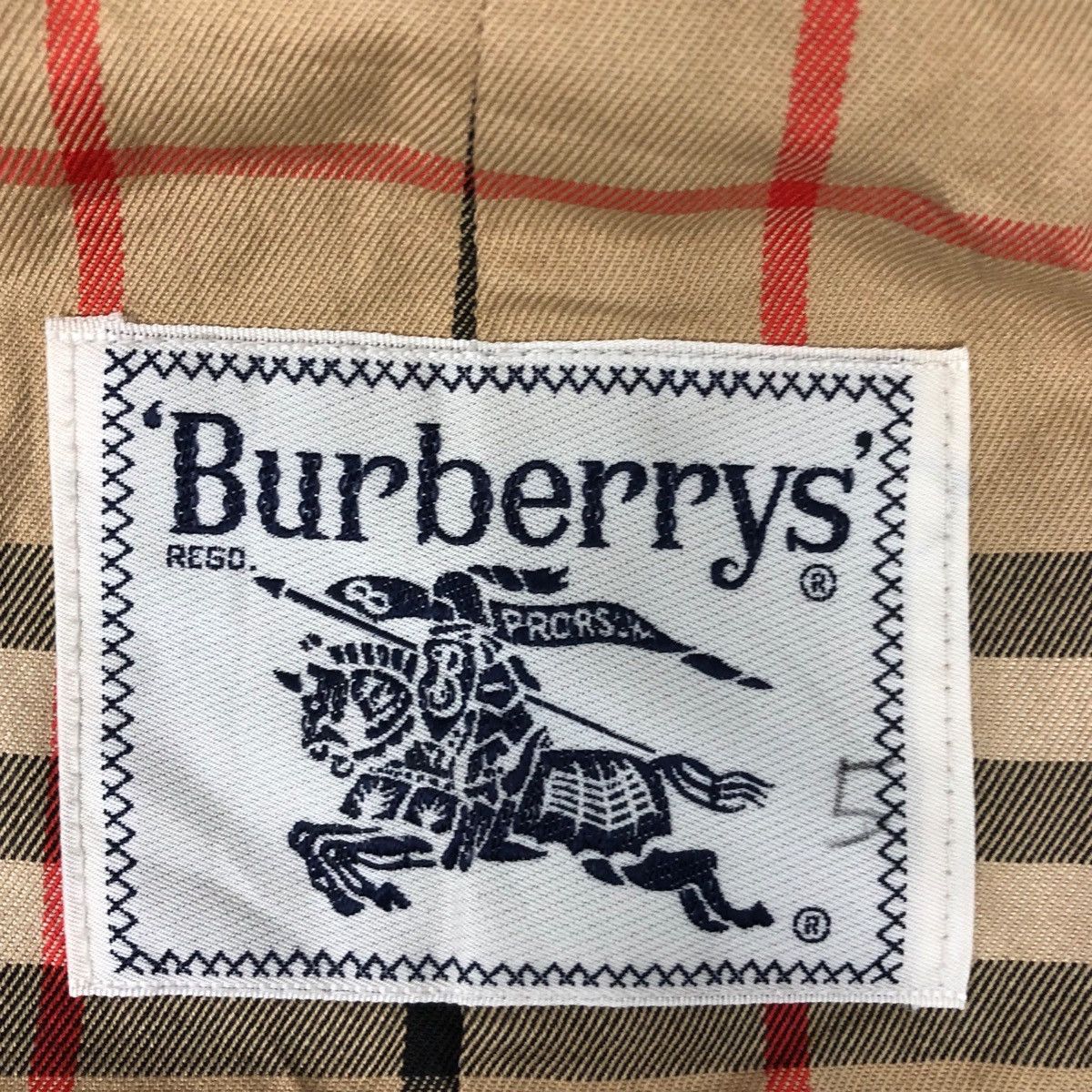 Burberry Vtg 90’ BURBERRYS Trench Coat Parka Jacket Size S / US 4 / IT 40 - 4 Thumbnail