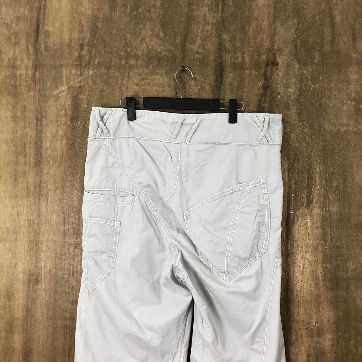 Japanese Brand × Vintage Jeanasis Grey Cropped pants #6314 Size 30" / US 8 / IT 44 - 7 Thumbnail