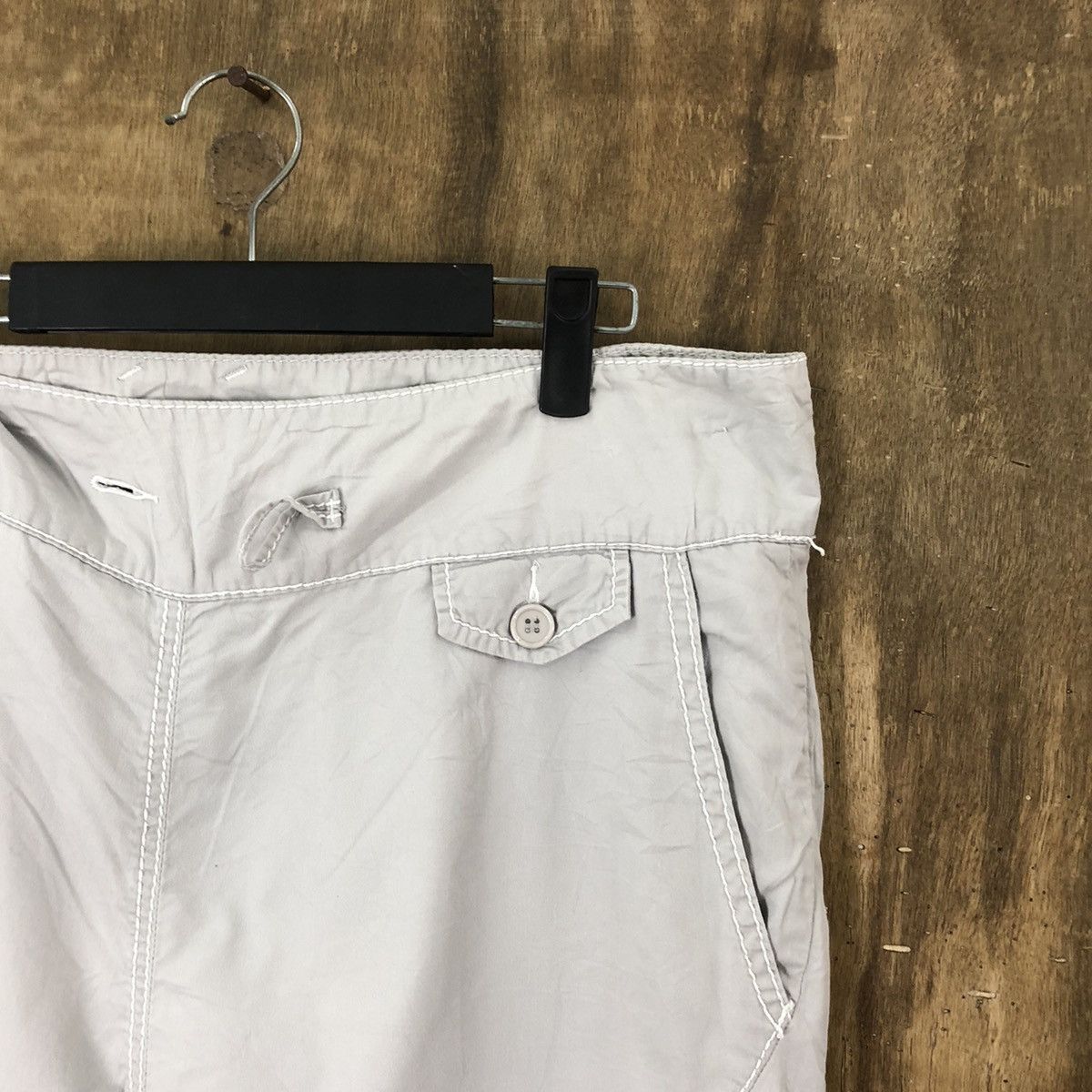 Japanese Brand × Vintage Jeanasis Grey Cropped pants #6314 Size 30" / US 8 / IT 44 - 5 Thumbnail