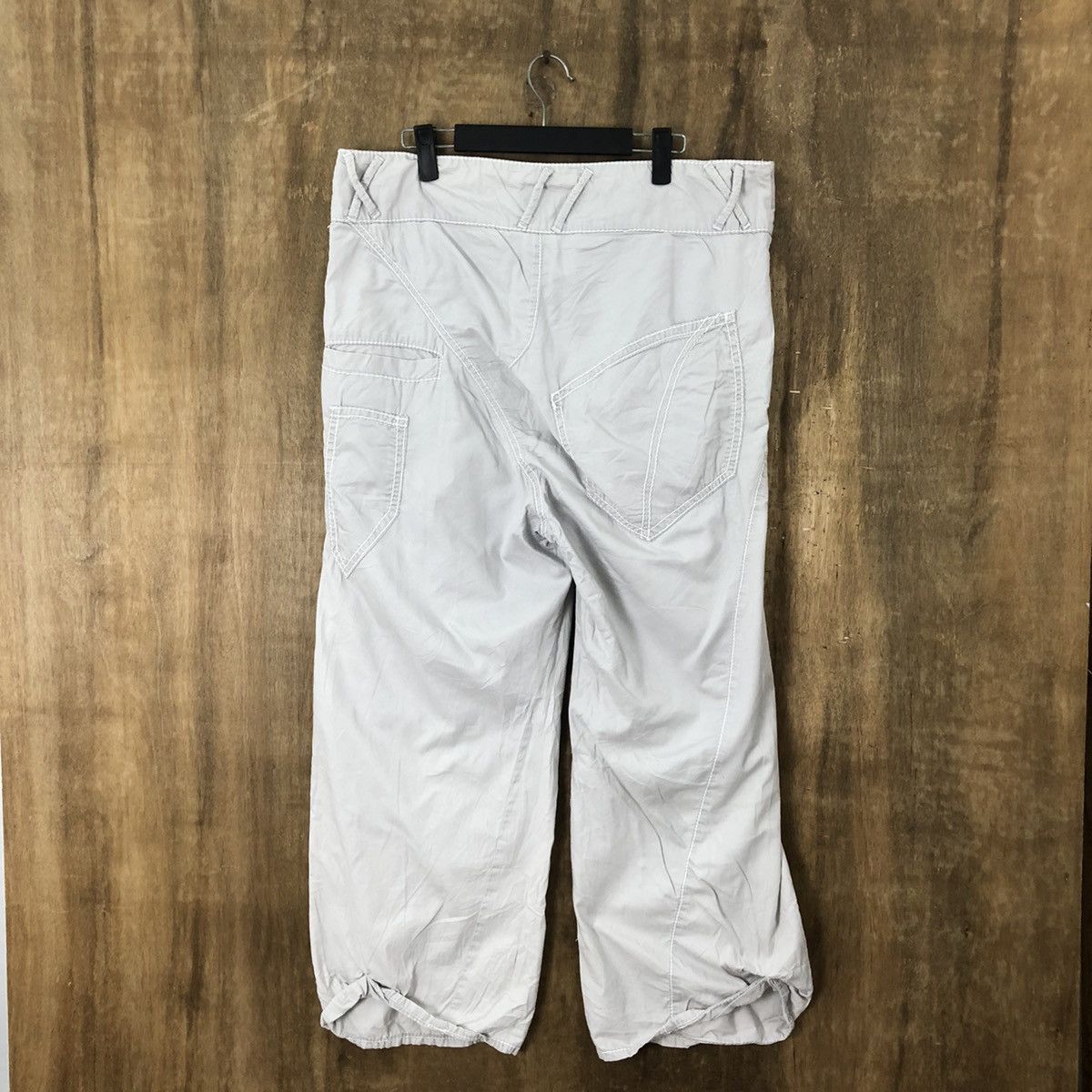 Japanese Brand × Vintage Jeanasis Grey Cropped pants #6314 Size 30" / US 8 / IT 44 - 6 Thumbnail