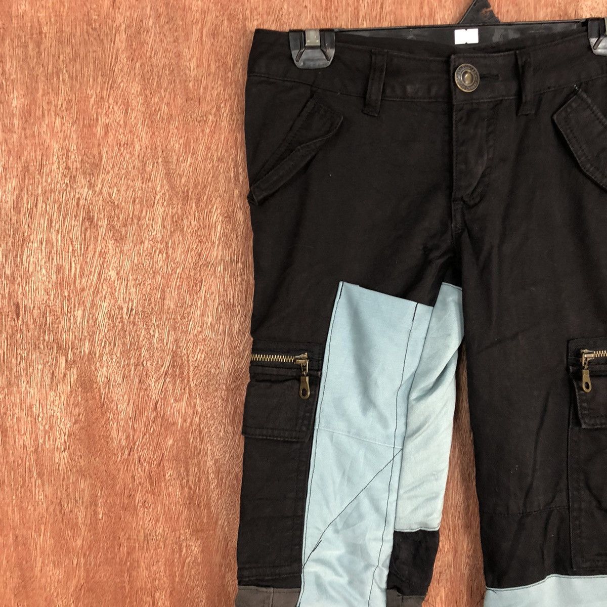 Japanese Brand DL Grazie reworked custom patchwork Cargo Pants #c926 Size US 26 / EU 42 - 8 Thumbnail