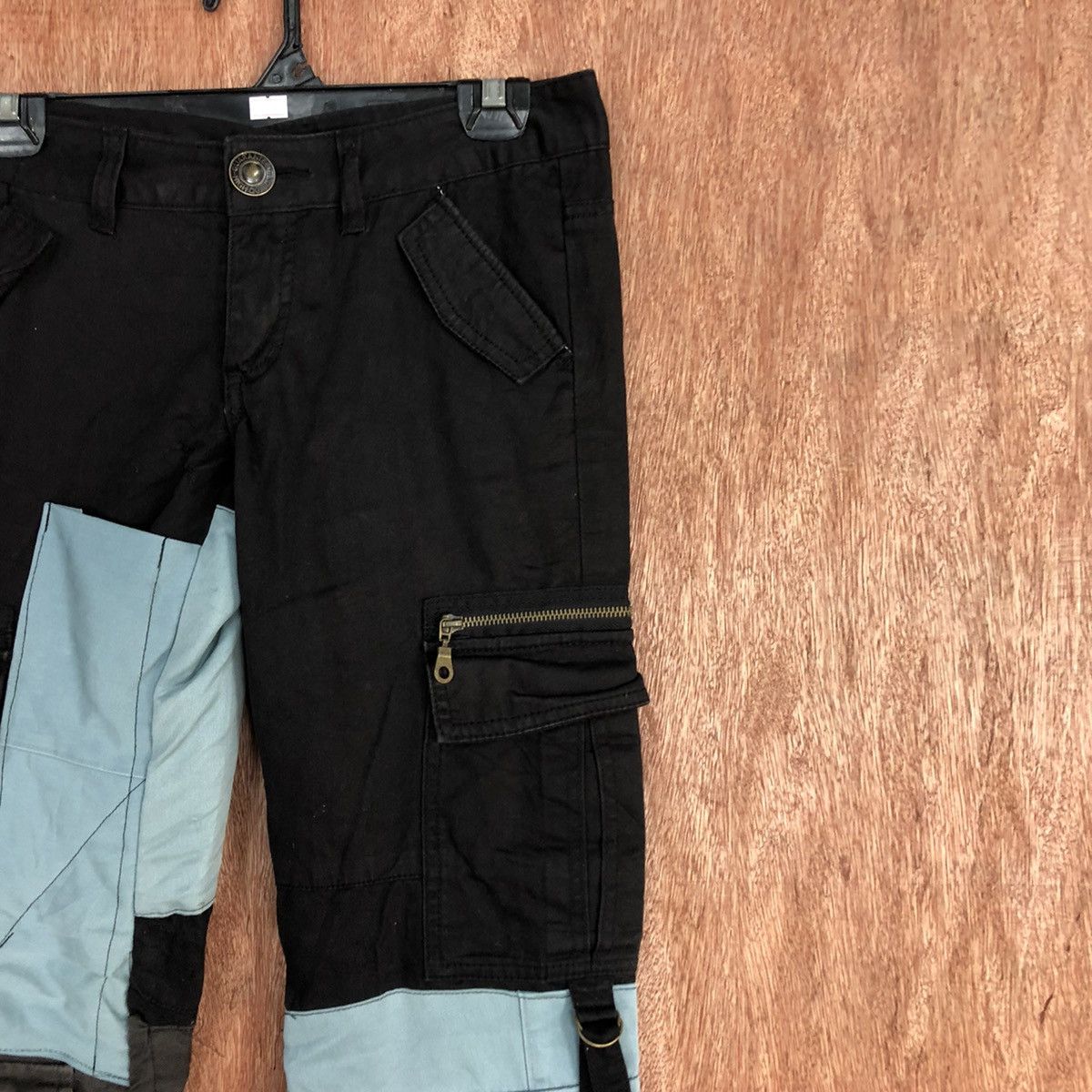 Japanese Brand DL Grazie reworked custom patchwork Cargo Pants #c926 Size US 26 / EU 42 - 7 Thumbnail