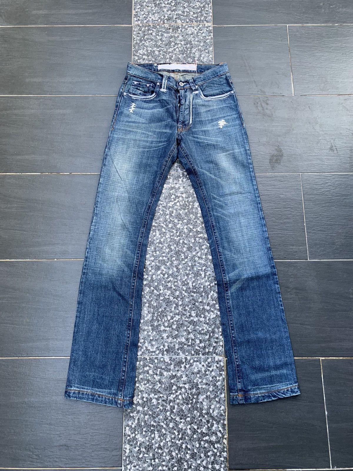 Vintage Figa Faded Distresed Denim Size US 30 / EU 46 - 1 Thumbnail