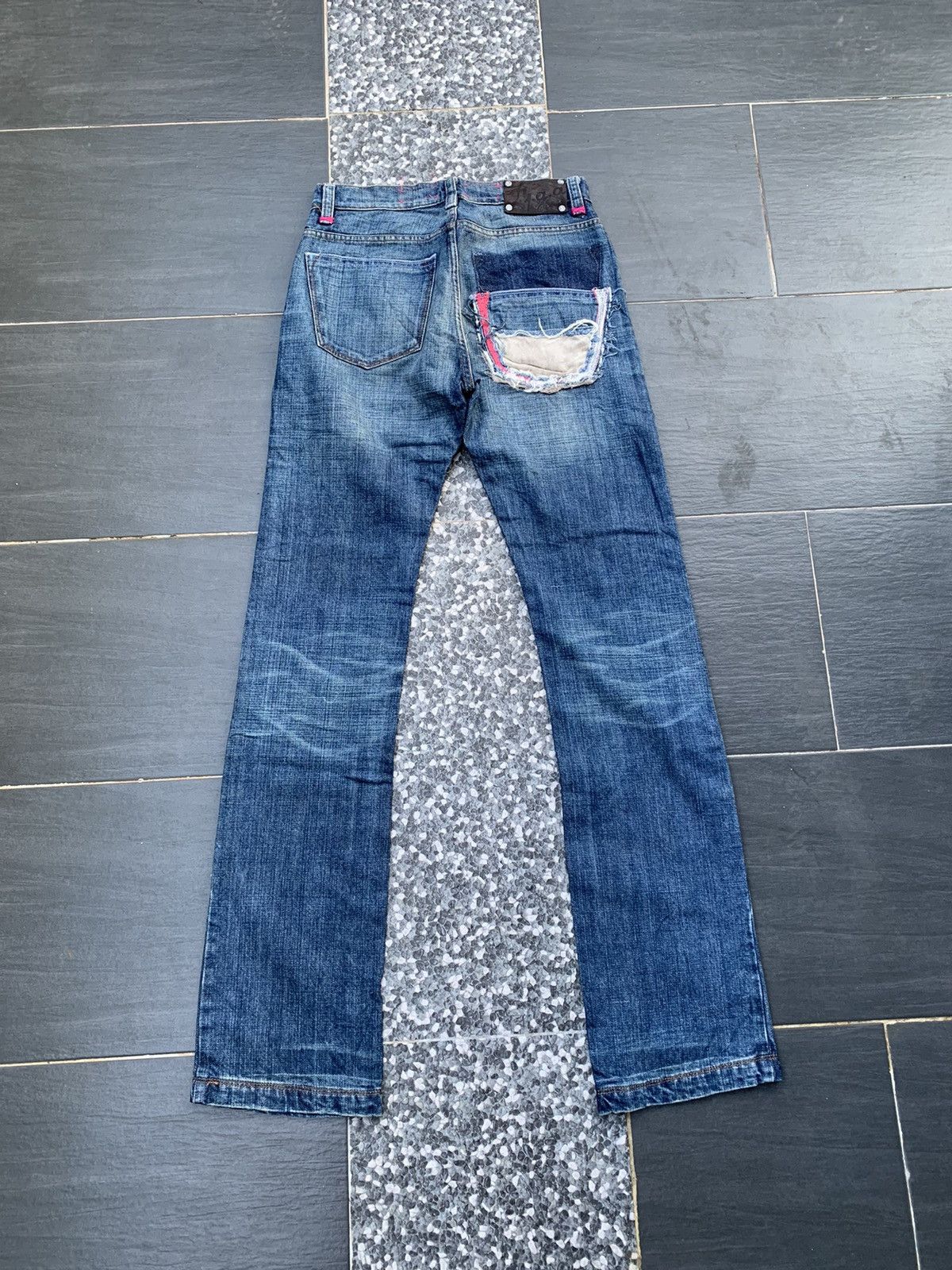 Vintage Figa Faded Distresed Denim Size US 30 / EU 46 - 9 Thumbnail