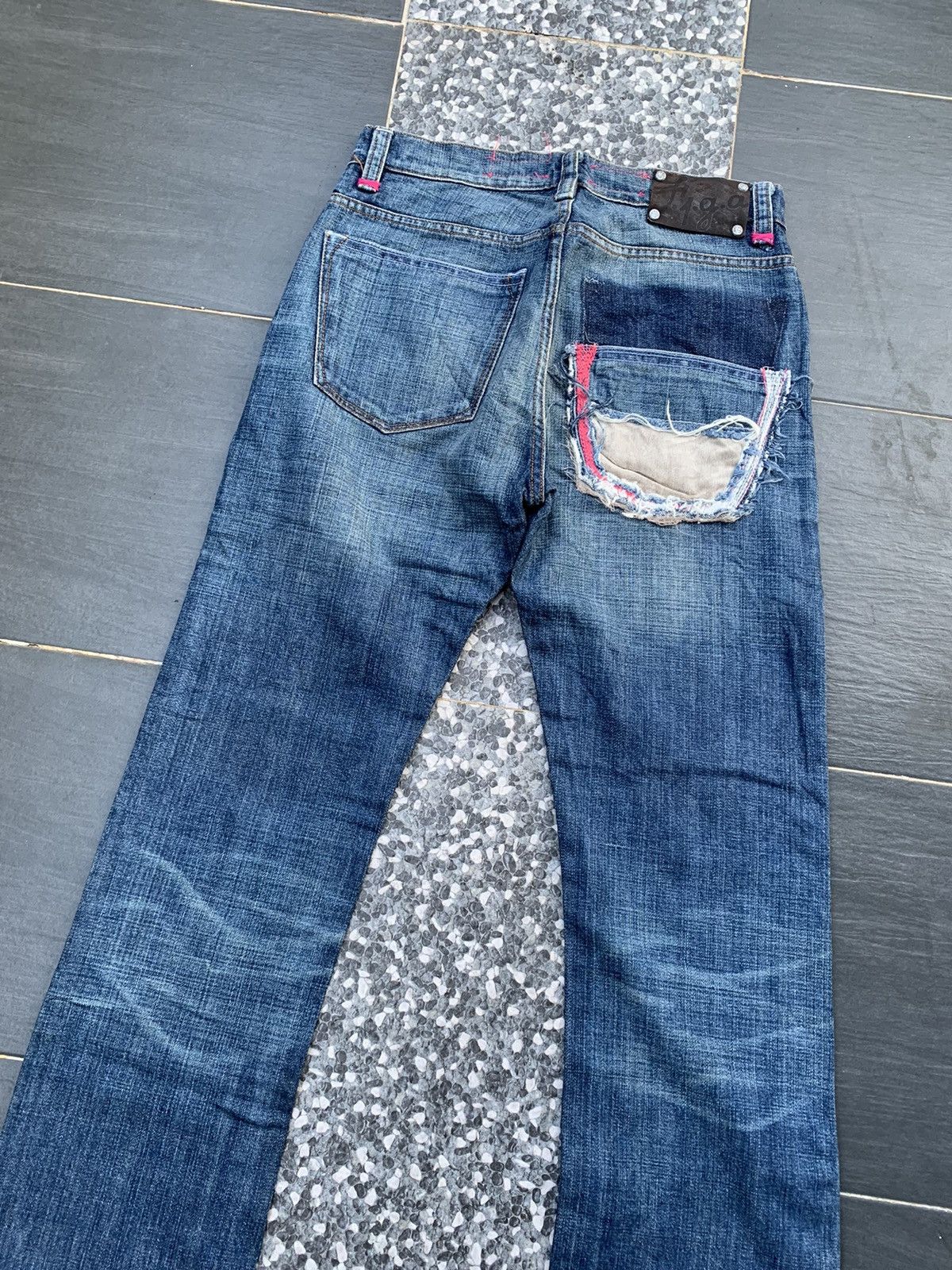 Vintage Figa Faded Distresed Denim Size US 30 / EU 46 - 10 Thumbnail