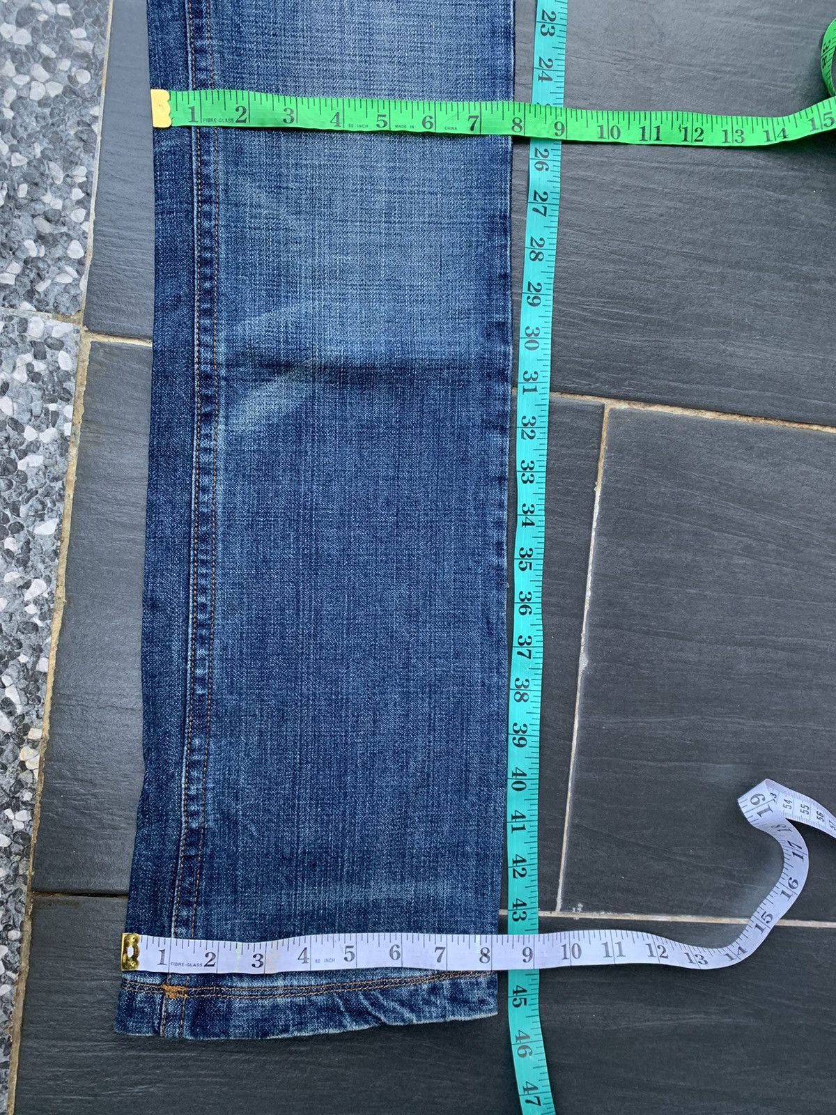 Vintage Figa Faded Distresed Denim Size US 30 / EU 46 - 15 Thumbnail