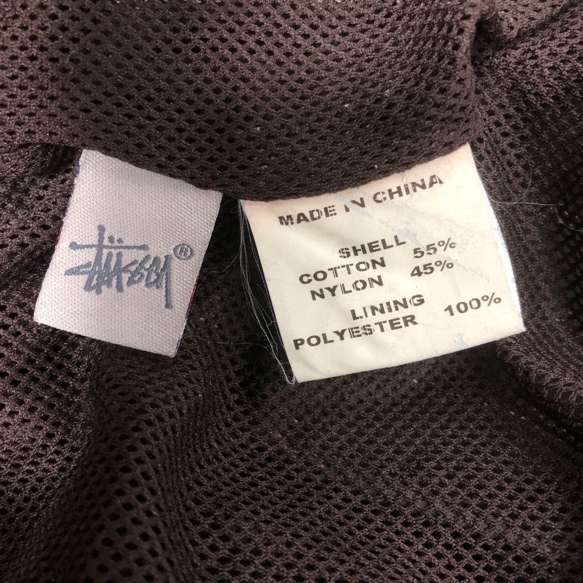 Stussy Rare Vtg STUSSY Stripe Embroidery Logo Varsity Jacket Puffer Size US XL / EU 56 / 4 - 6 Thumbnail