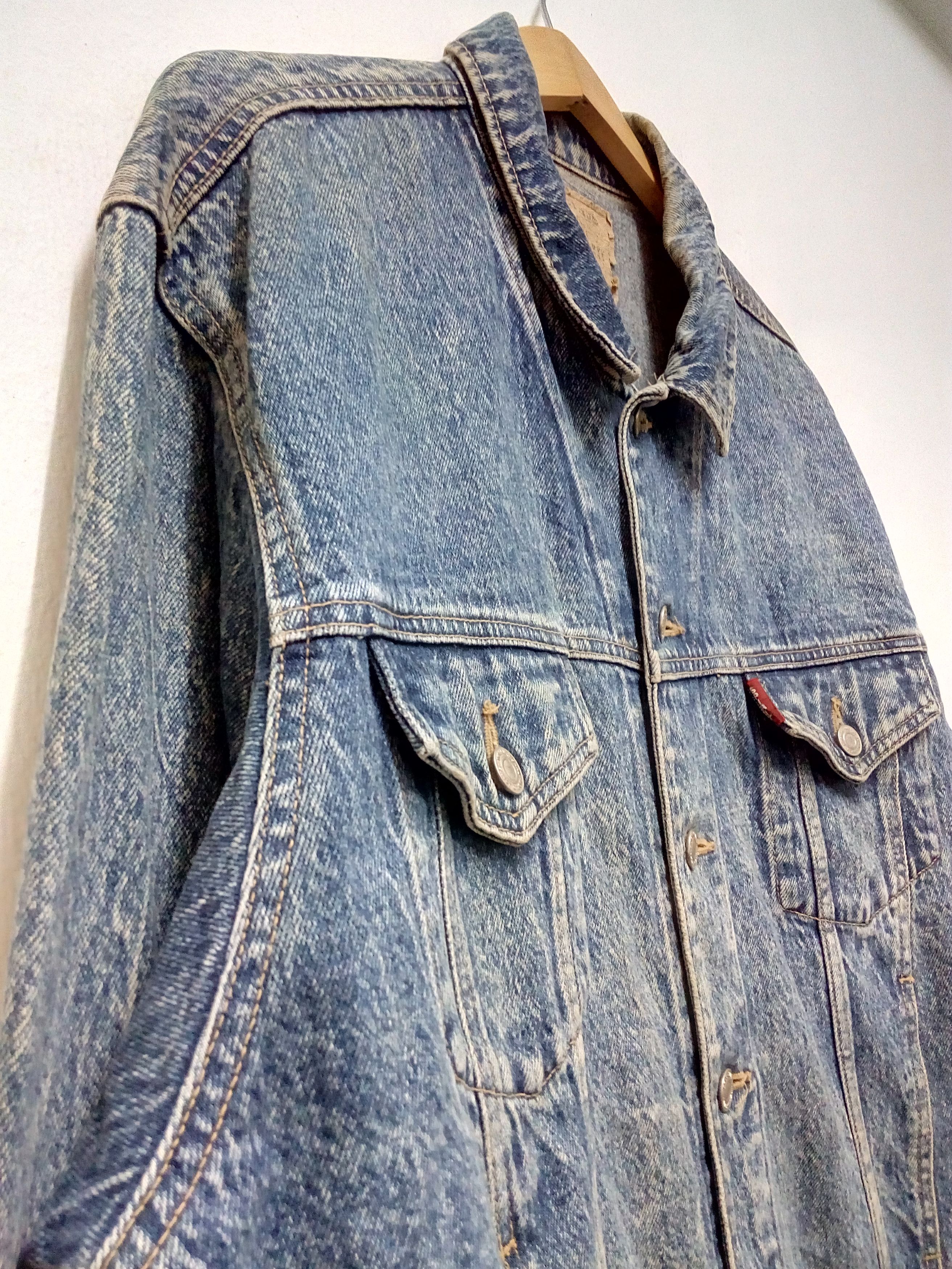 Big John VINTAGE BIG JOHN SPIRIT ACID WASH DENIM JACKET Size US M / EU 48-50 / 2 - 2 Thumbnail