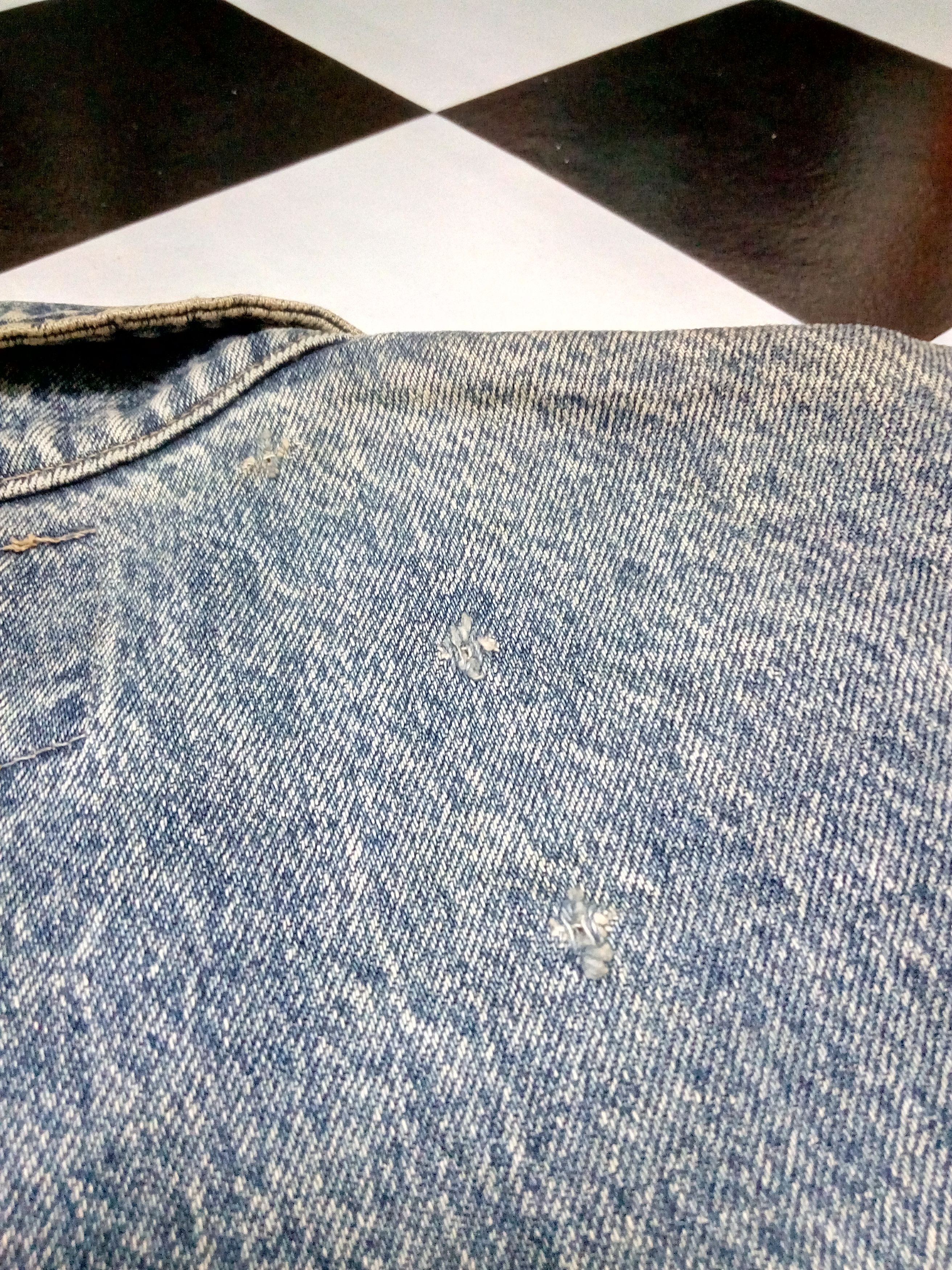 Big John VINTAGE BIG JOHN SPIRIT ACID WASH DENIM JACKET Size US M / EU 48-50 / 2 - 10 Thumbnail