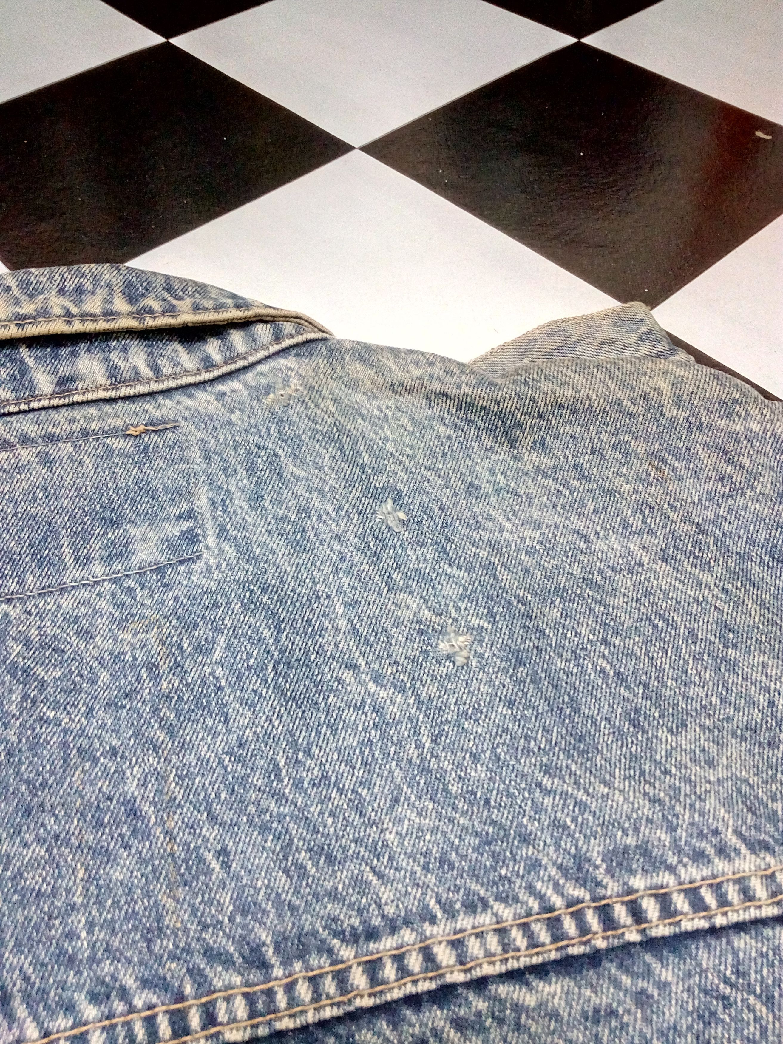 Big John VINTAGE BIG JOHN SPIRIT ACID WASH DENIM JACKET Size US M / EU 48-50 / 2 - 9 Thumbnail