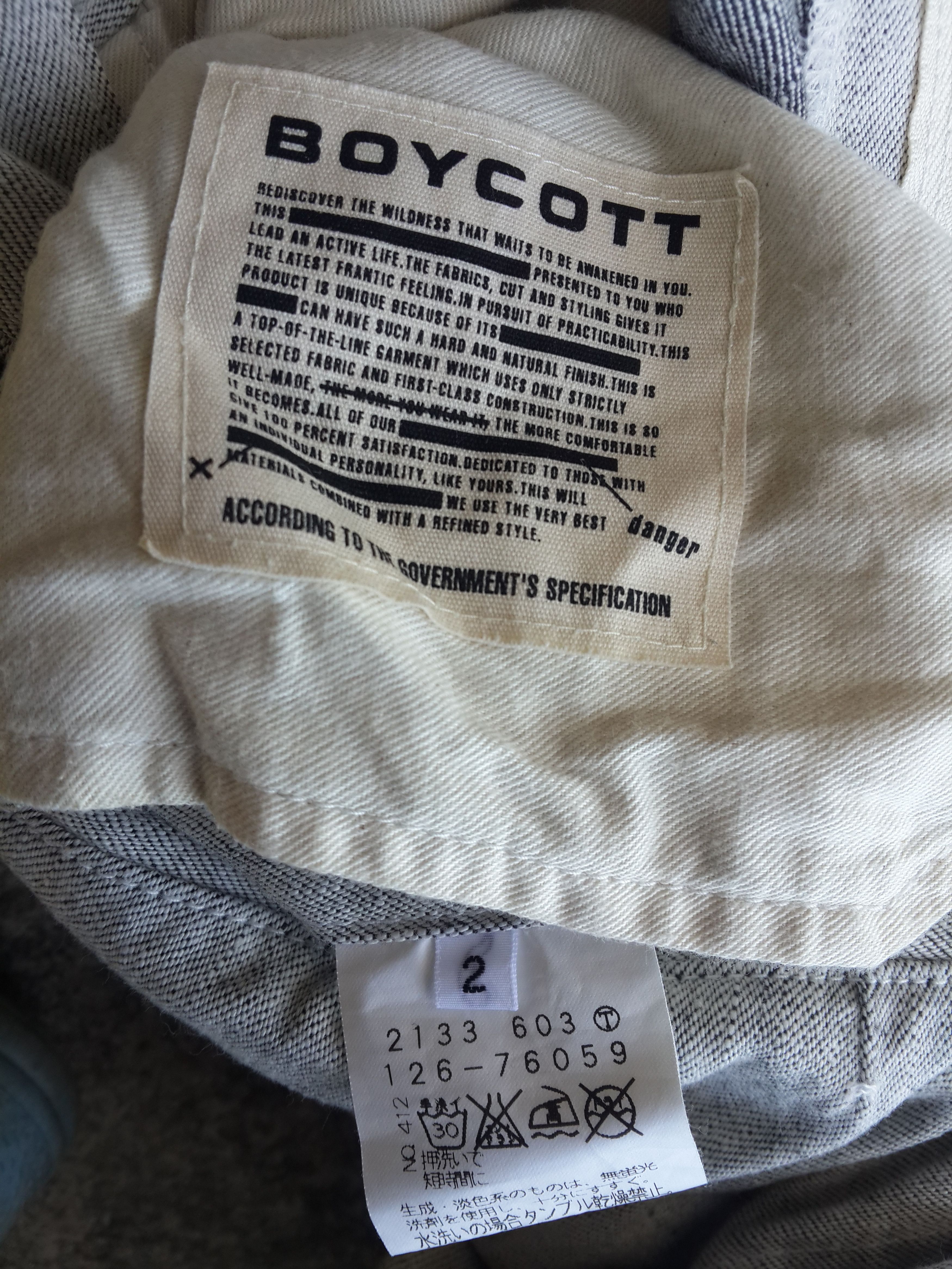 Boycott BOYCOTT Cargo Pant Adjustable Leg Zipper Hard Cotton Size US 31 - 4 Thumbnail