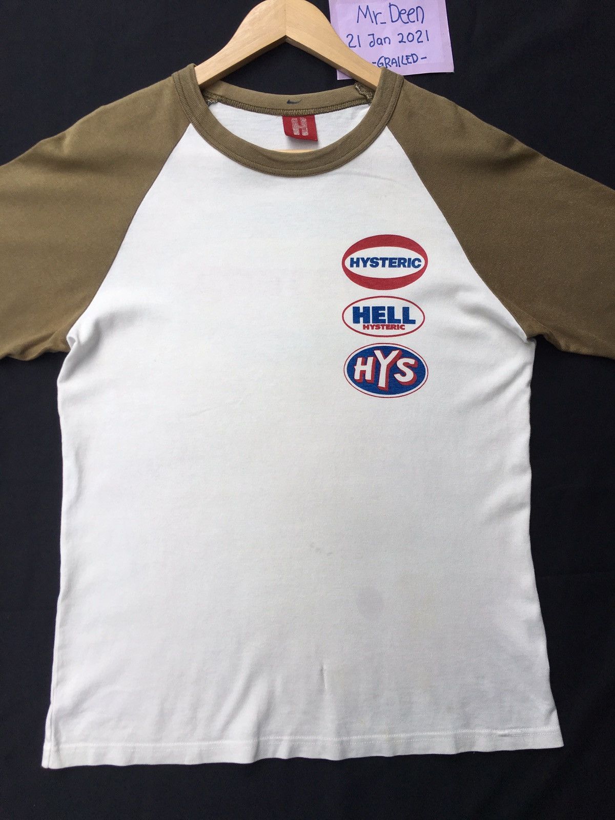 Hysteric Glamour Rare Vintage Hysteric Glamour Hysteric Hell Tee Size US S / EU 44-46 / 1 - 9 Thumbnail