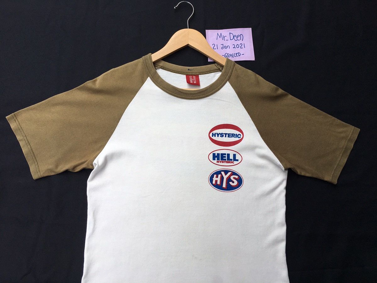 Hysteric Glamour Rare Vintage Hysteric Glamour Hysteric Hell Tee Size US S / EU 44-46 / 1 - 10 Thumbnail
