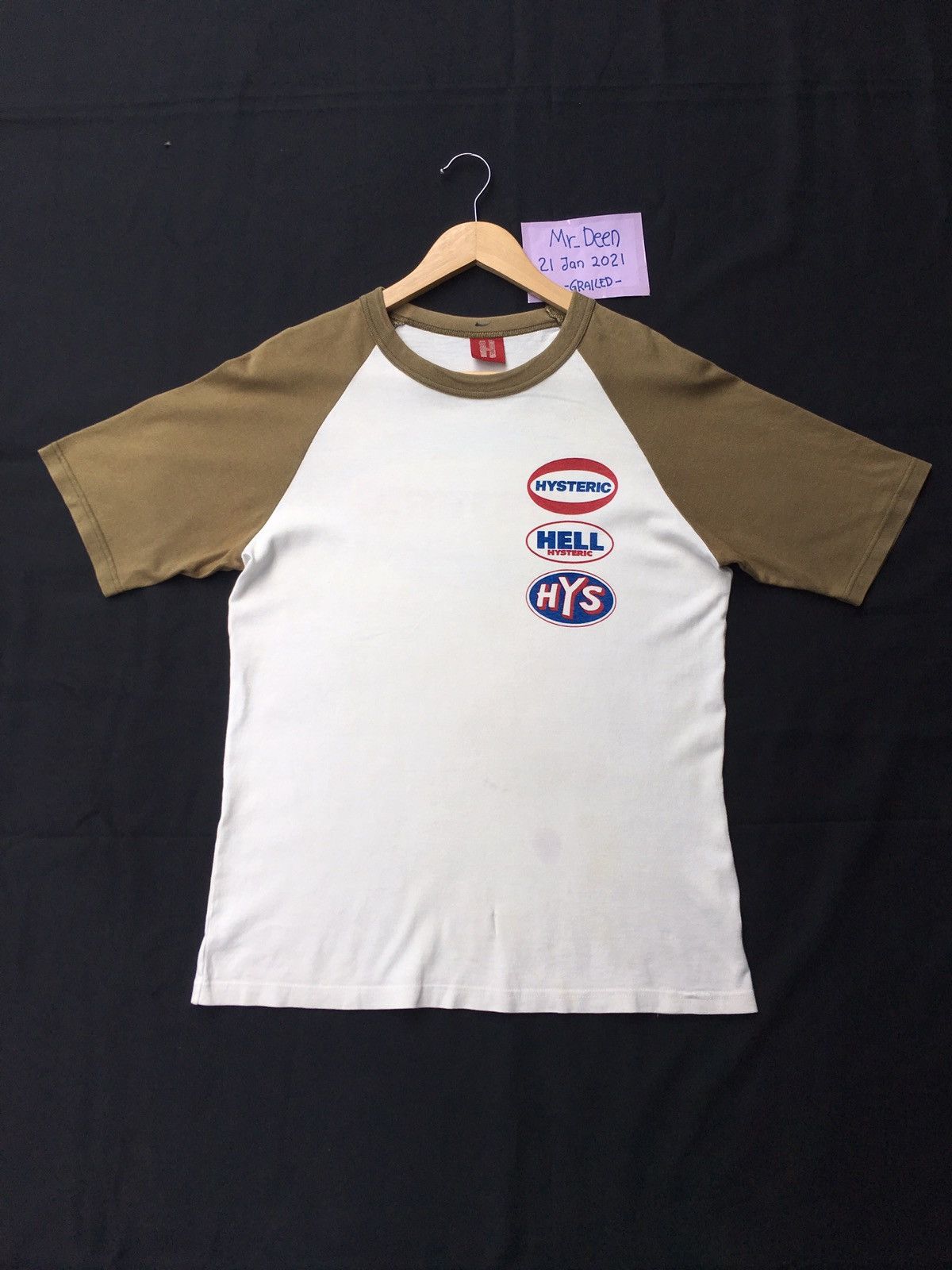 Hysteric Glamour Rare Vintage Hysteric Glamour Hysteric Hell Tee Size US S / EU 44-46 / 1 - 6 Thumbnail