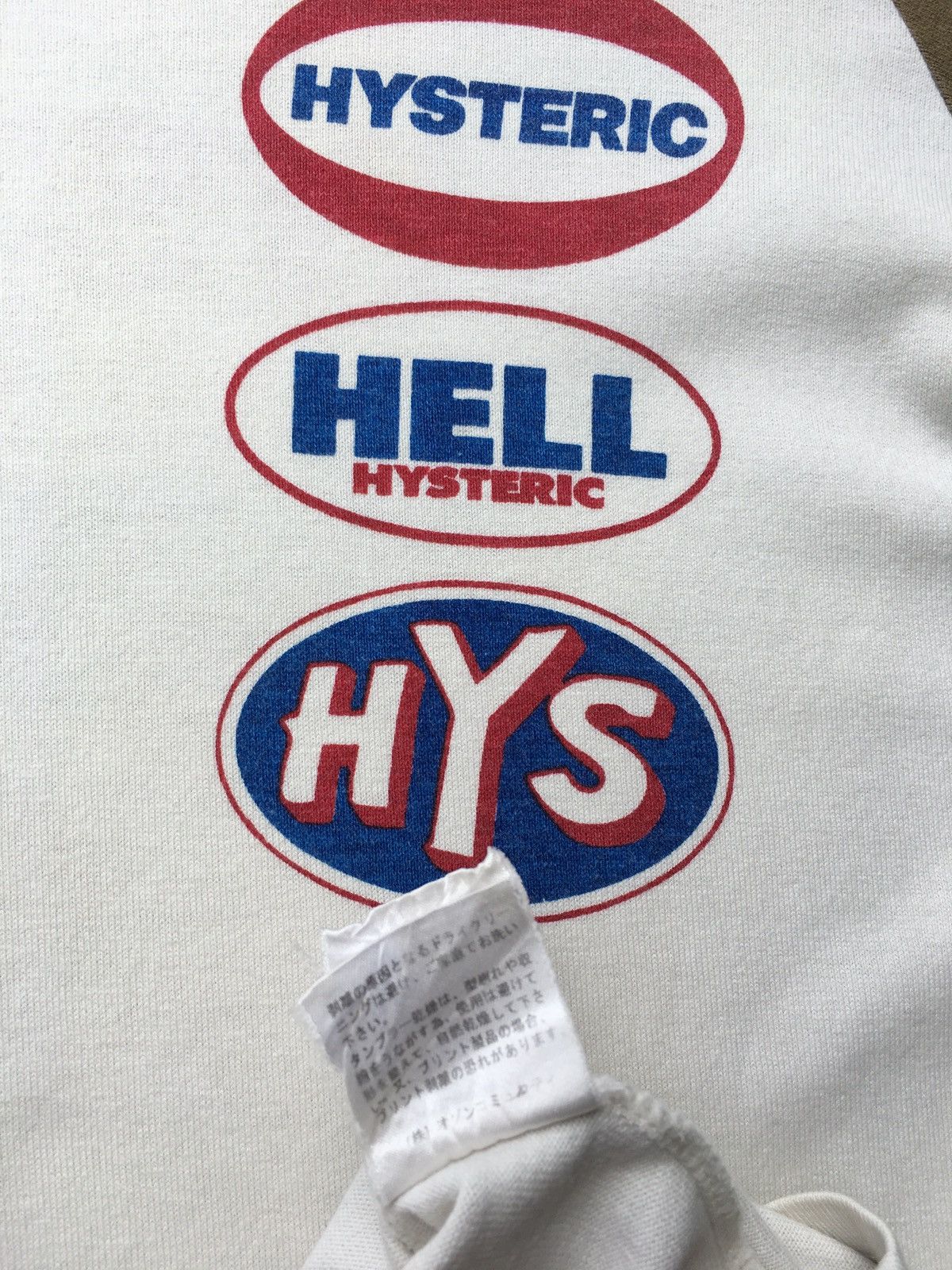 Hysteric Glamour Rare Vintage Hysteric Glamour Hysteric Hell Tee Size US S / EU 44-46 / 1 - 16 Thumbnail