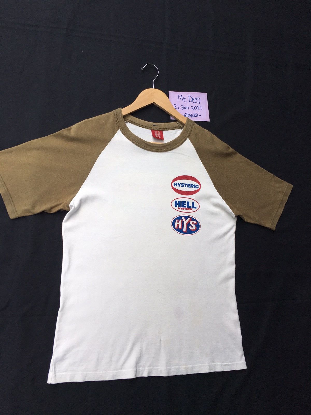 Hysteric Glamour Rare Vintage Hysteric Glamour Hysteric Hell Tee Size US S / EU 44-46 / 1 - 7 Thumbnail