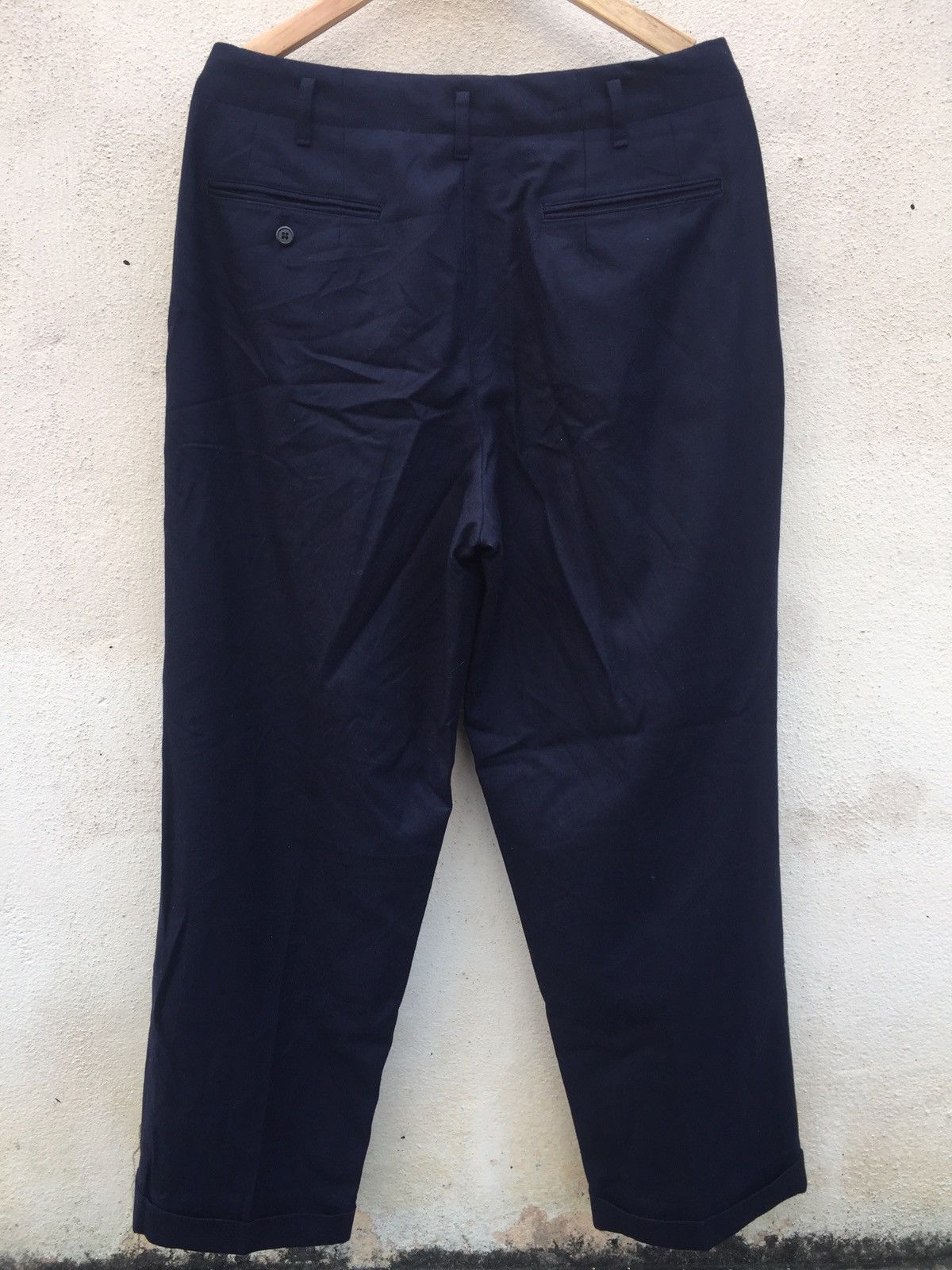 Yohji Yamamoto Yohji Yamamoto Double Flip Wide Pants Size US 32 / EU 48 - 5 Thumbnail