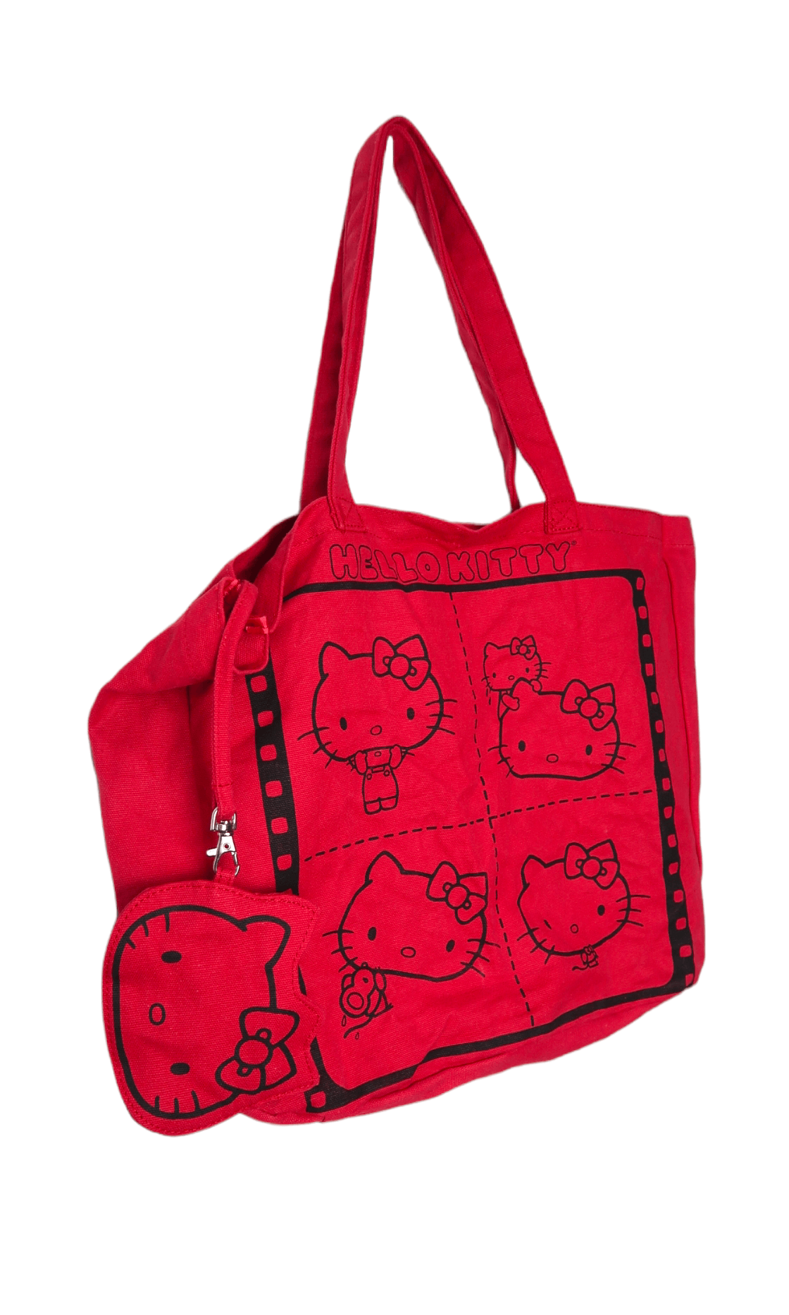 Cartoon Network x Universal Studios Hello Kitty Tote Bag in Red, Men's